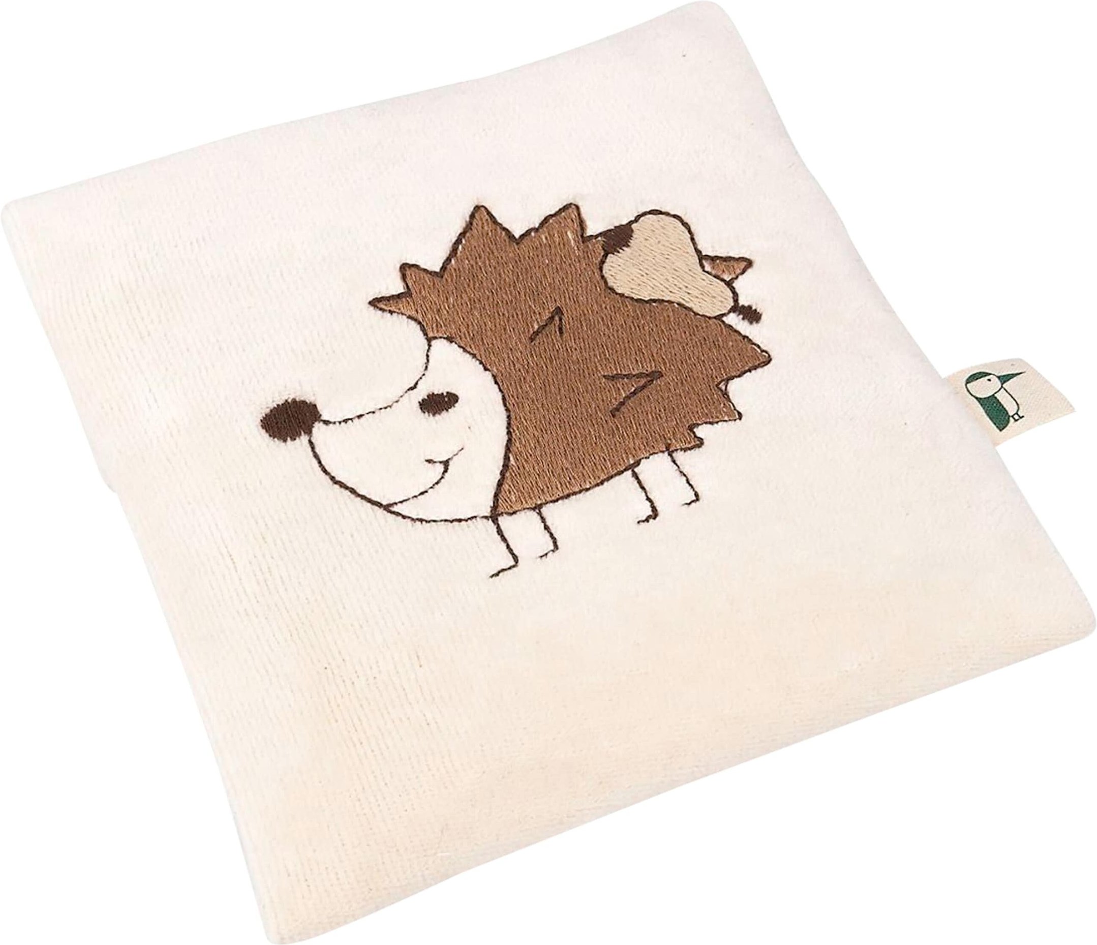 Grünspecht Wärmekissen mit Bio-Leinsamenfüllung