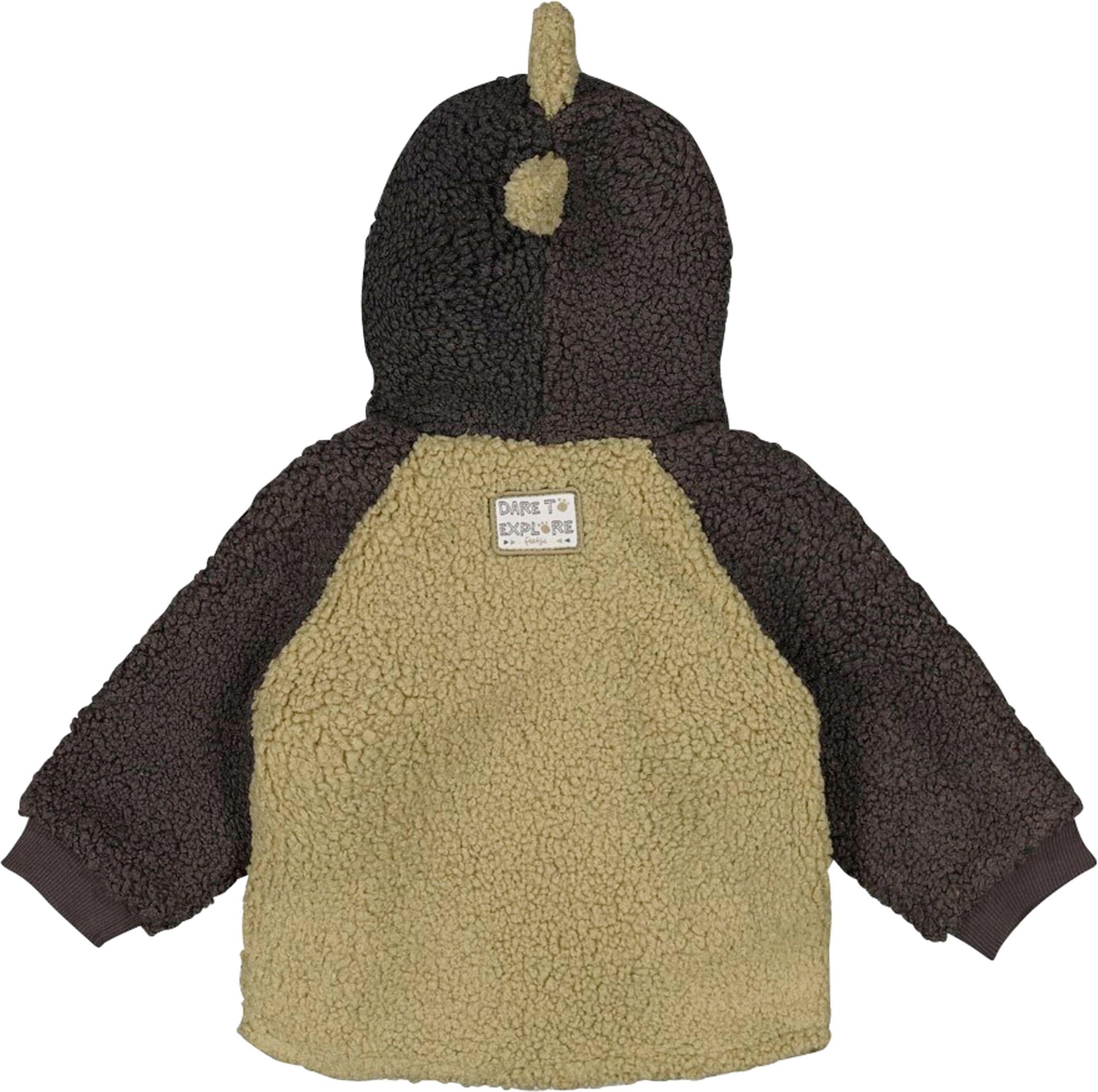 Feetje Plüschjacke mit Kapuze Dino