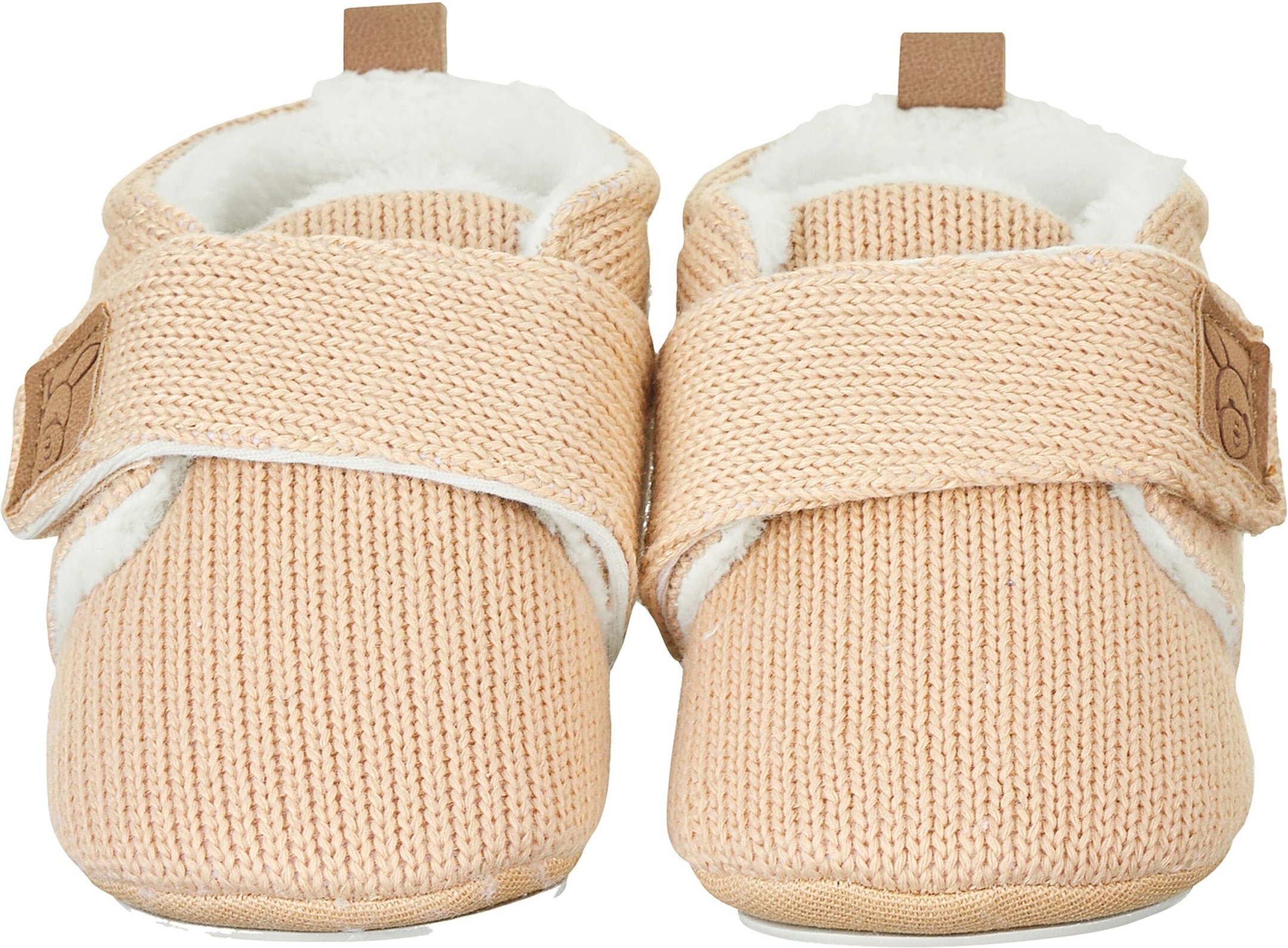 Sterntaler Strick-Krabbel- und Hausschuhe mit Klettverschluss