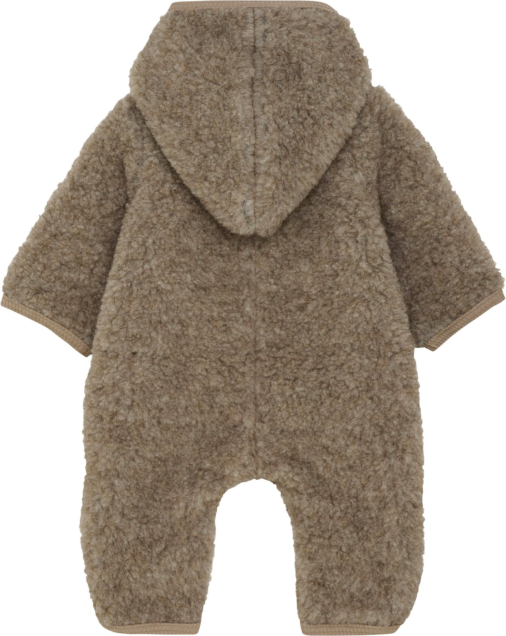 Huttelihut Plüsch-Overall mit Kapuze