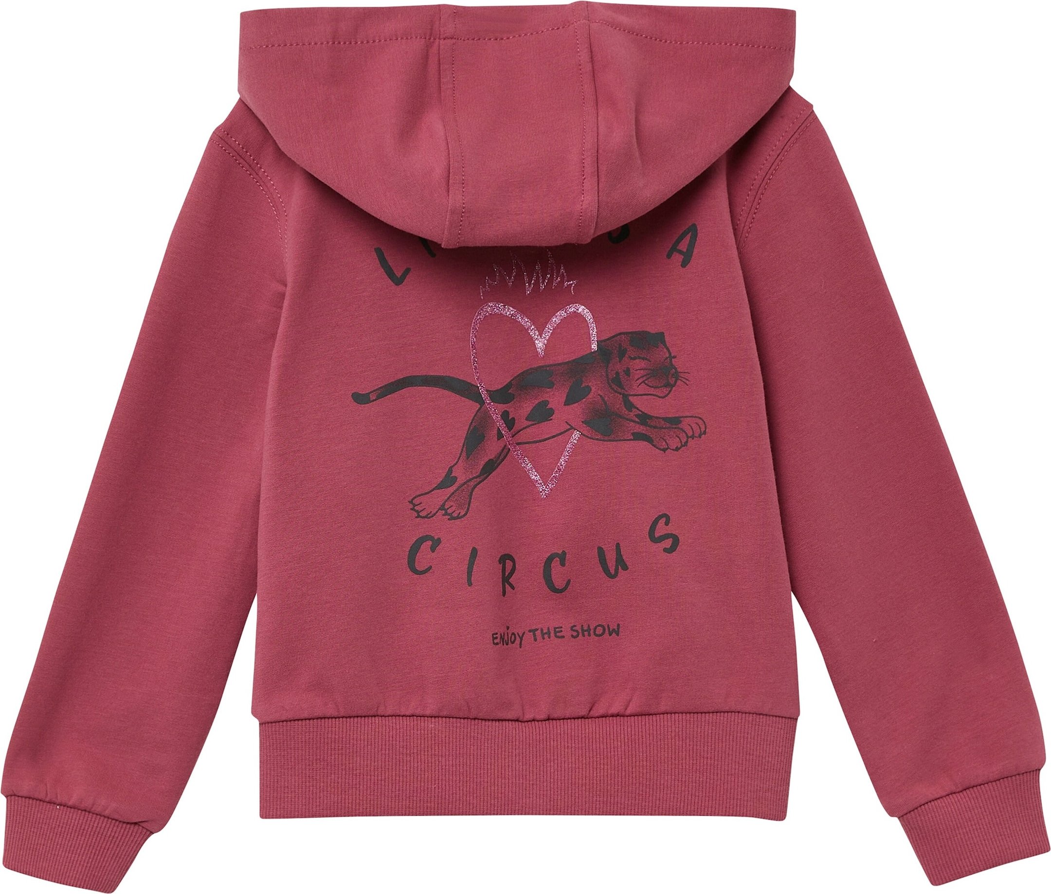 S.Oliver Sweatjacke mit Kapuze Leopard