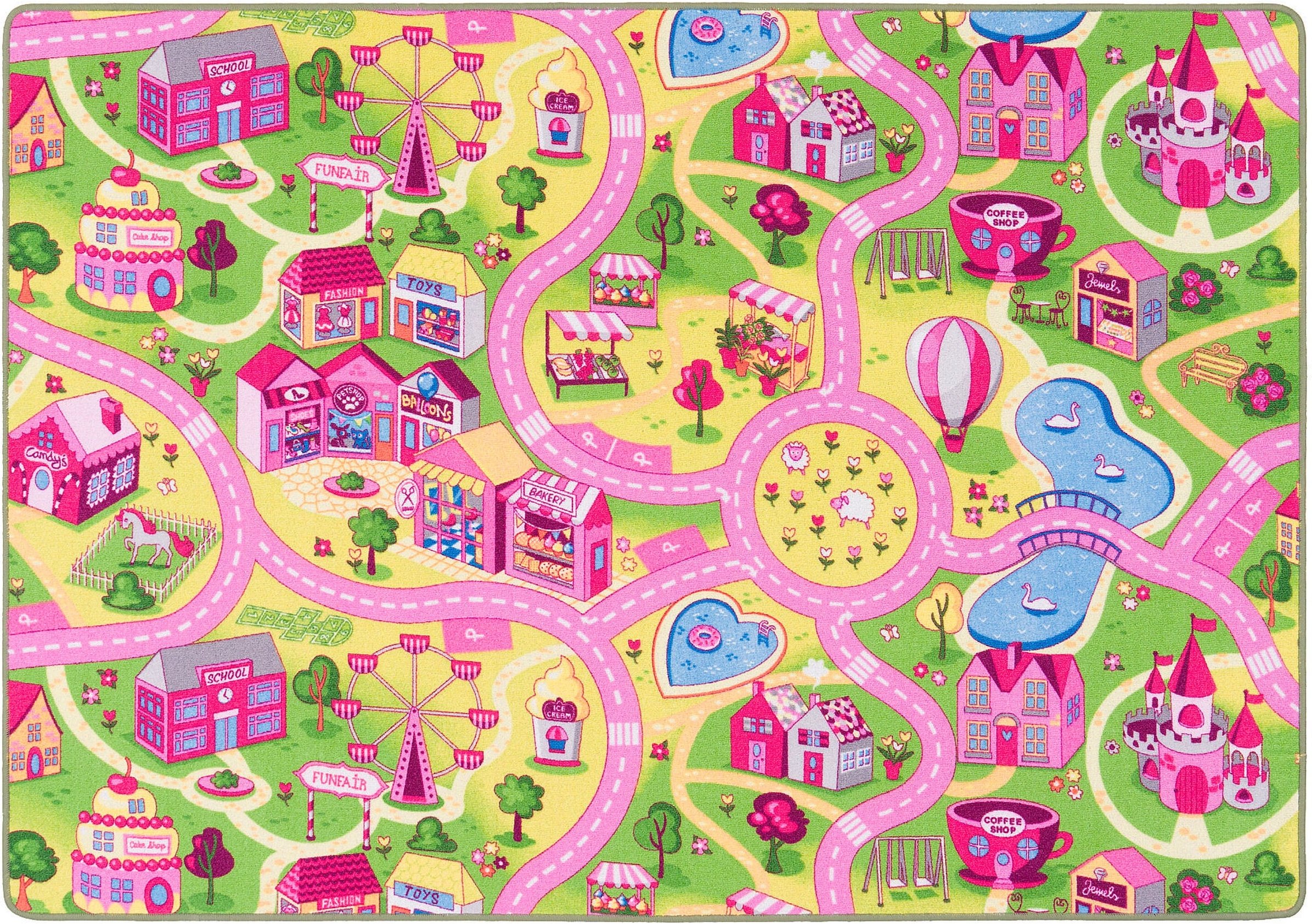 Snapstyle Straßenteppich Beidseitig Straßenlandschaften