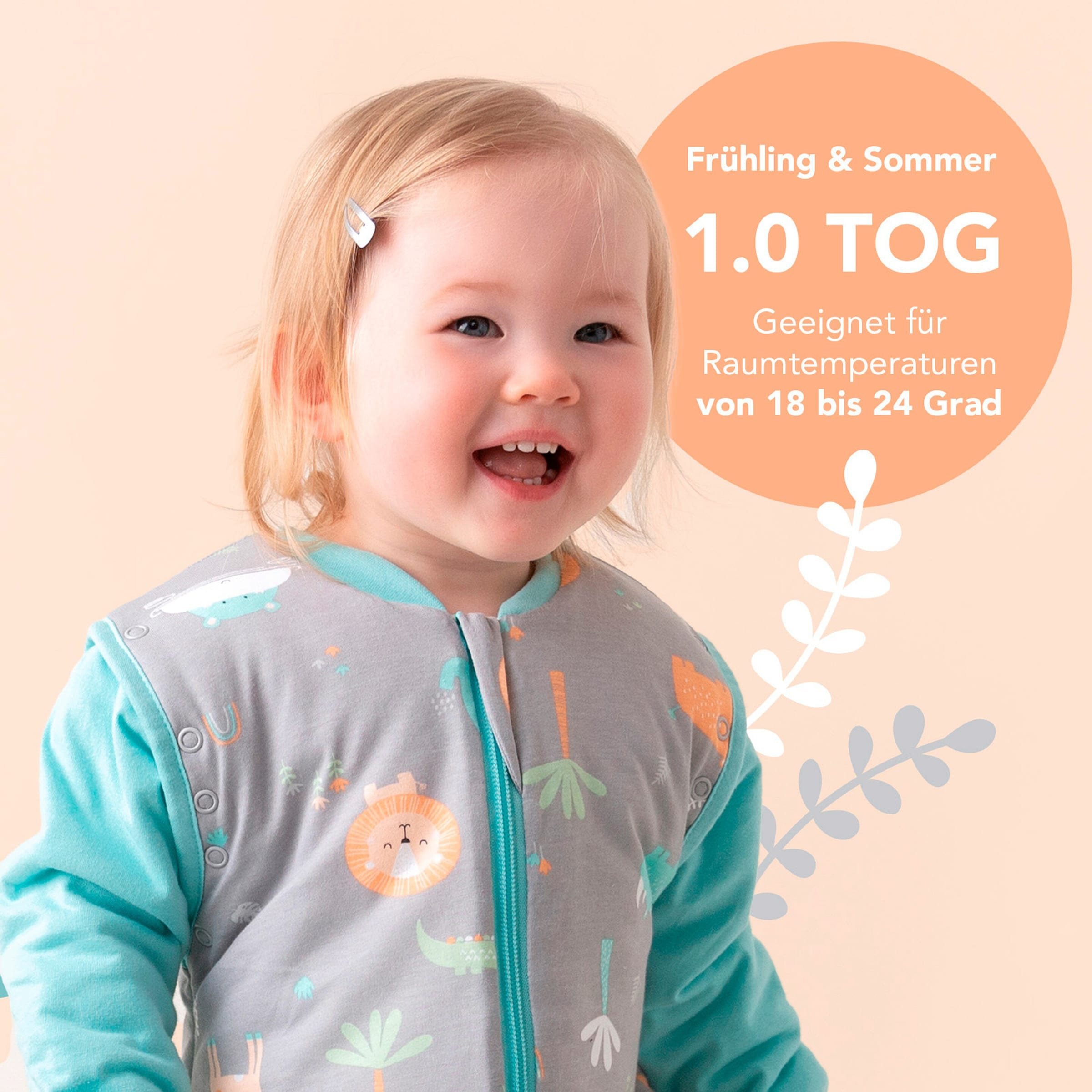 Schlummersack Schlafsack ohne Füßen 1.0 Tog