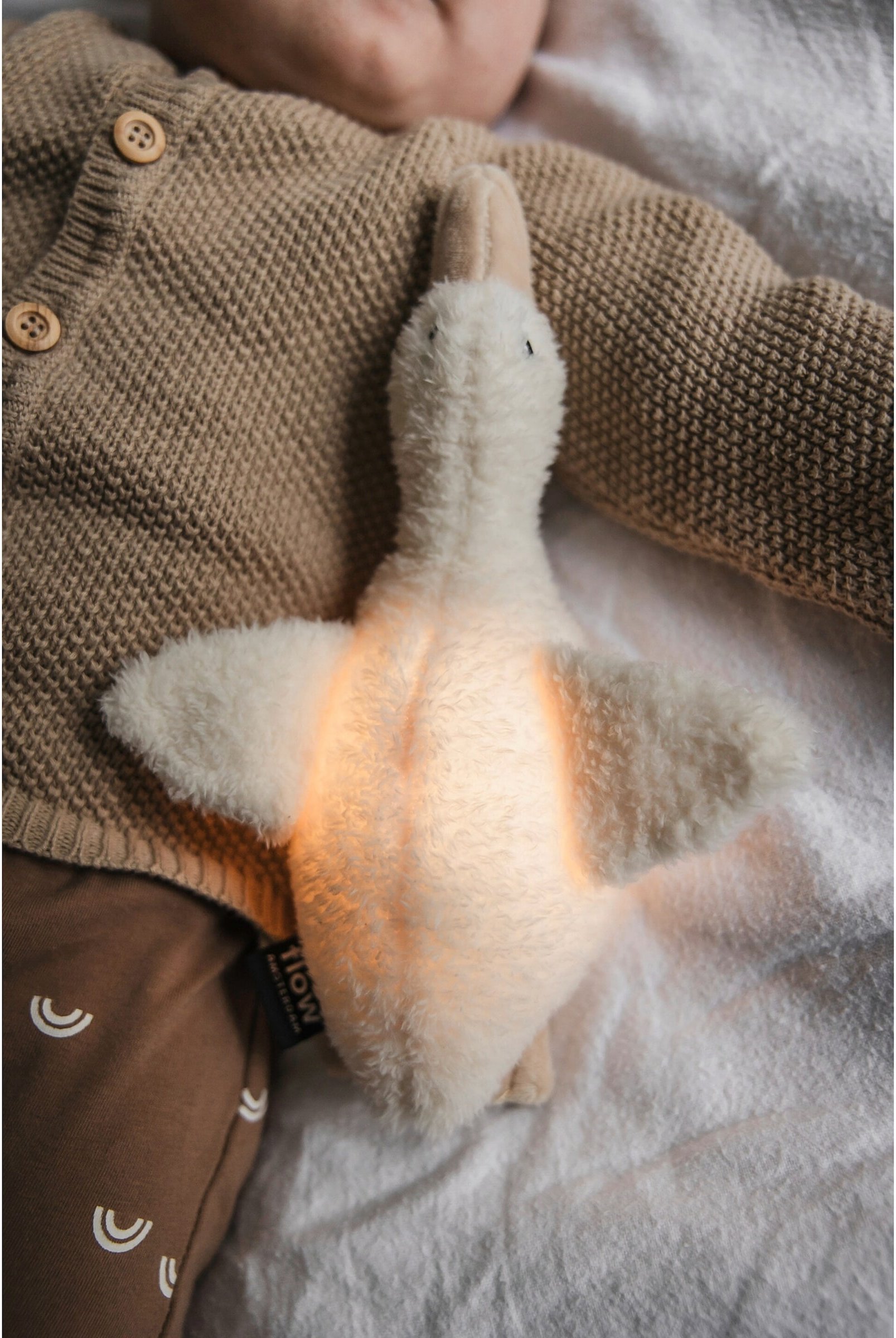 Flow Amsterdam Plüsch-Nachtlicht Ente Liva