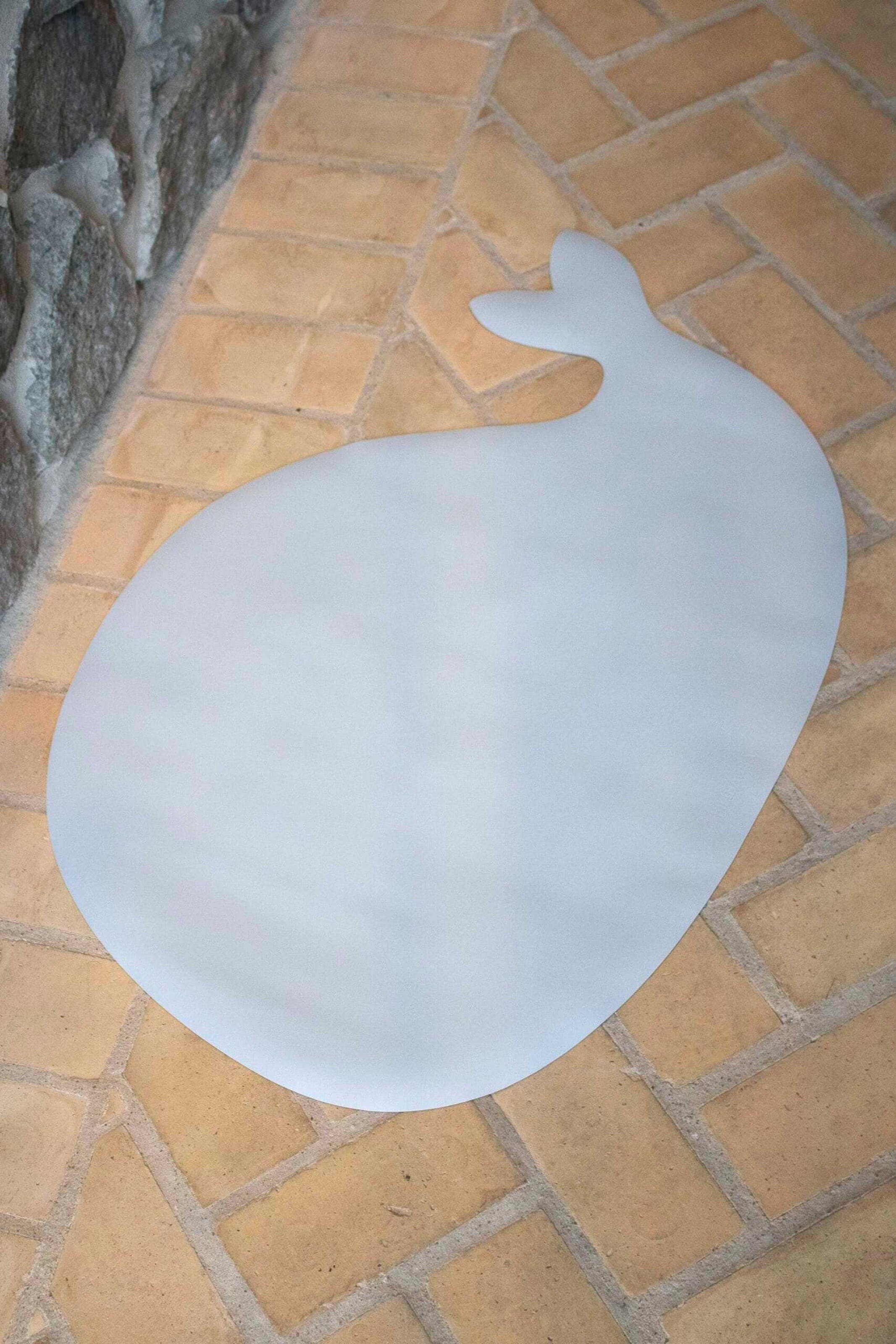 Thumbnail - Filibabba Rutschfeste Bodenmatte - Christian der Wal - Pearl Blue