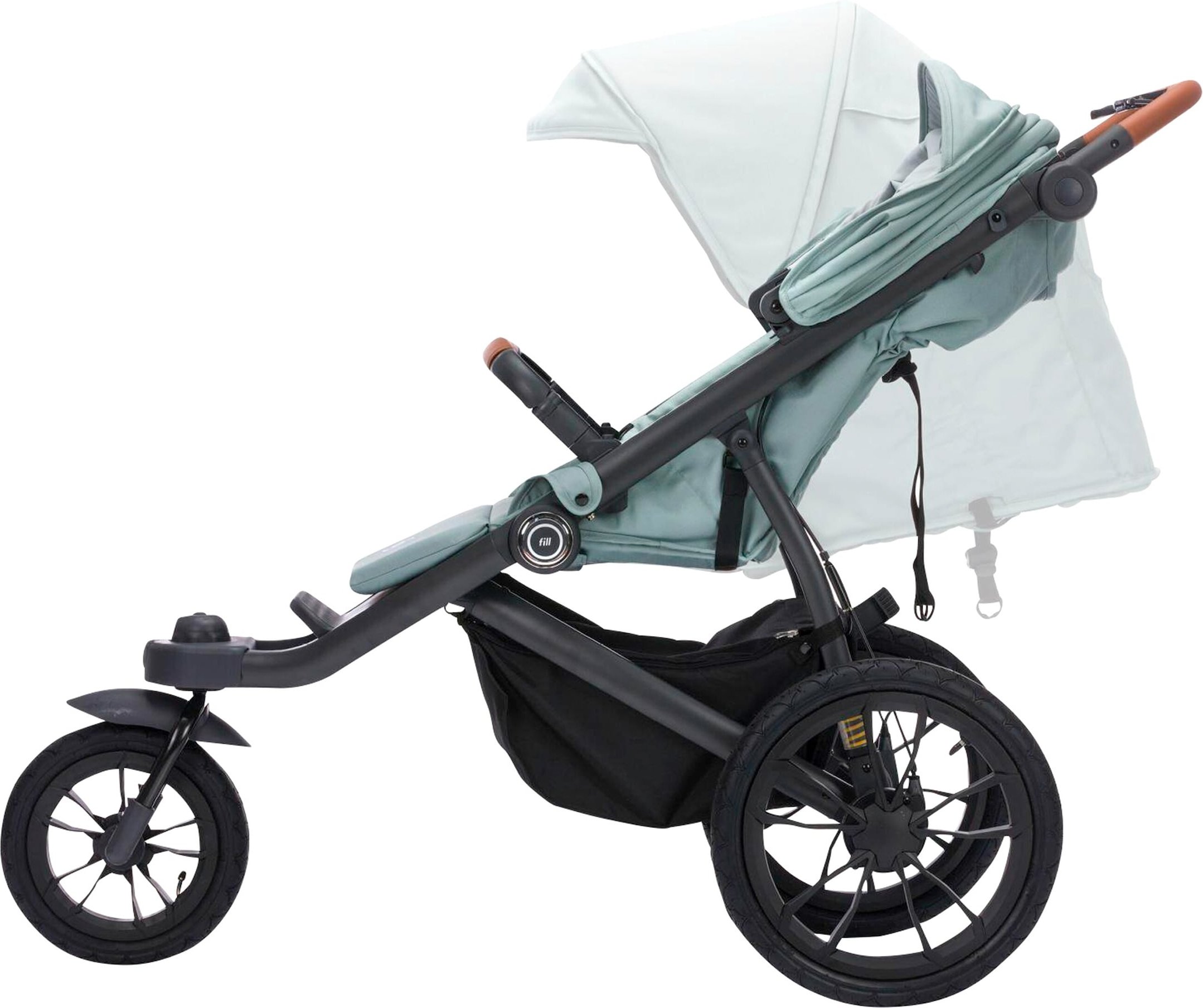 Fillikid Kinderwagen Sportwagen Kinderwagen Jogger Run gruen