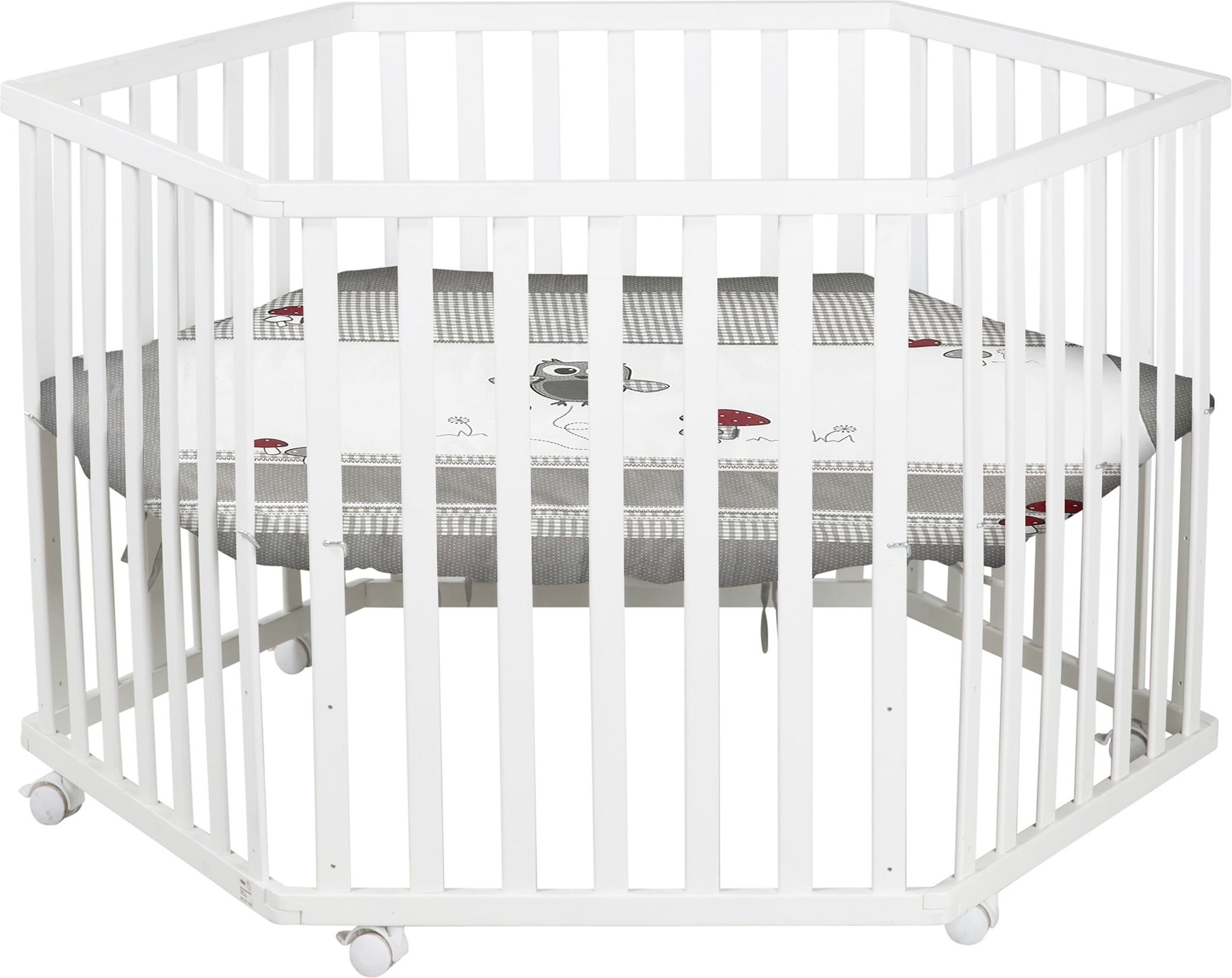 Roba Laufgitter 6-eckig Adam & Eule