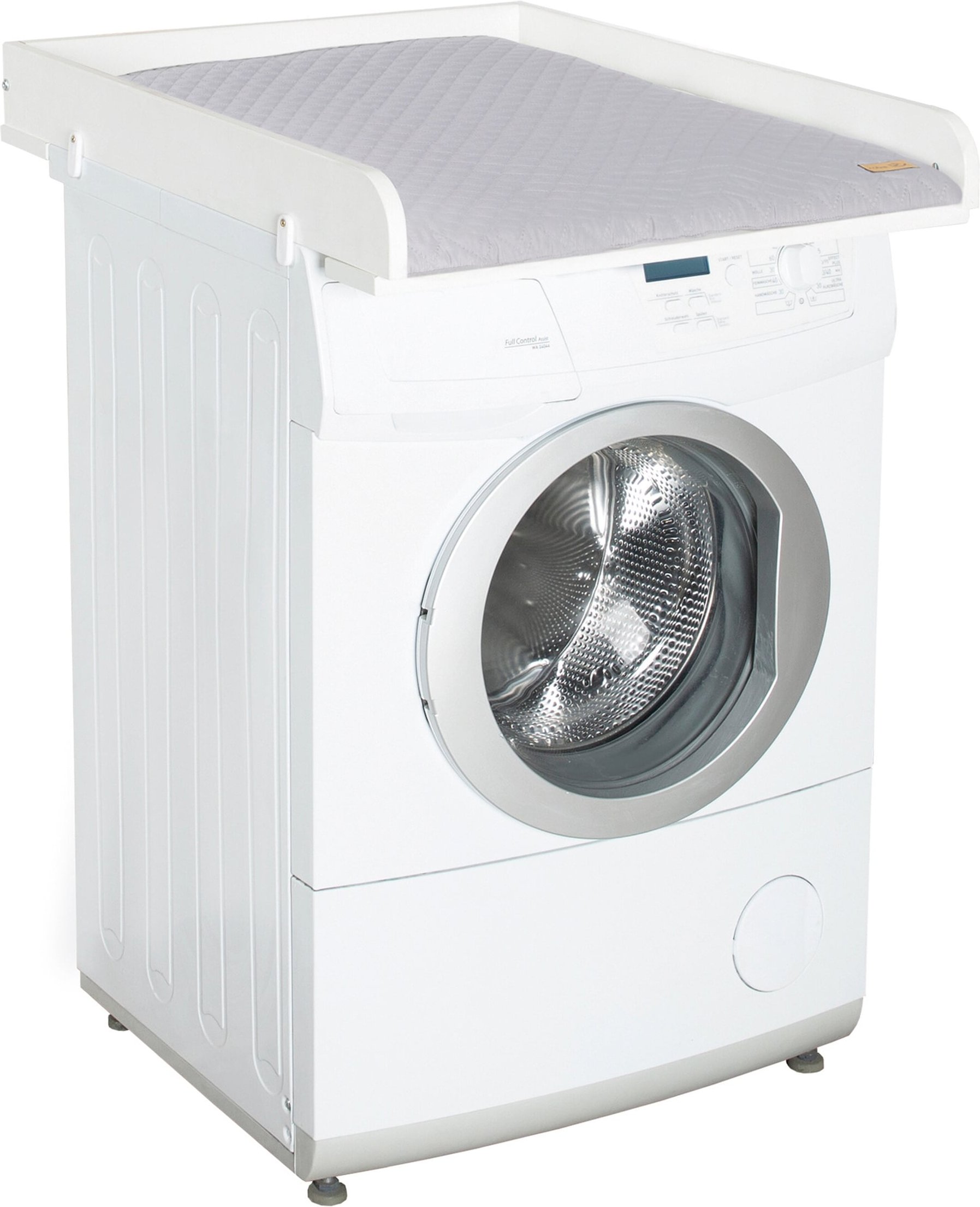 Roba Wickelplatte für Waschmaschine, inkl. Wickelauflage roba Style grau