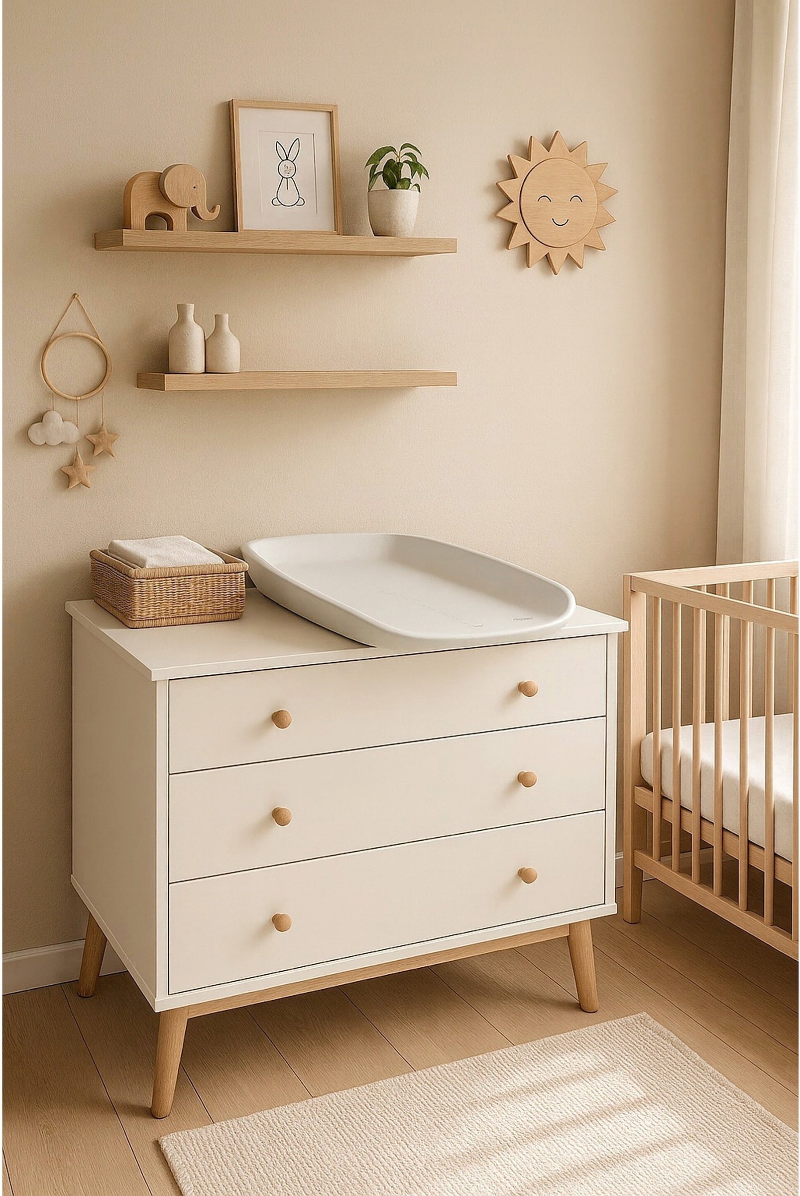 Fillikid Wickelauflage Soft Care EVA 45x72 cm