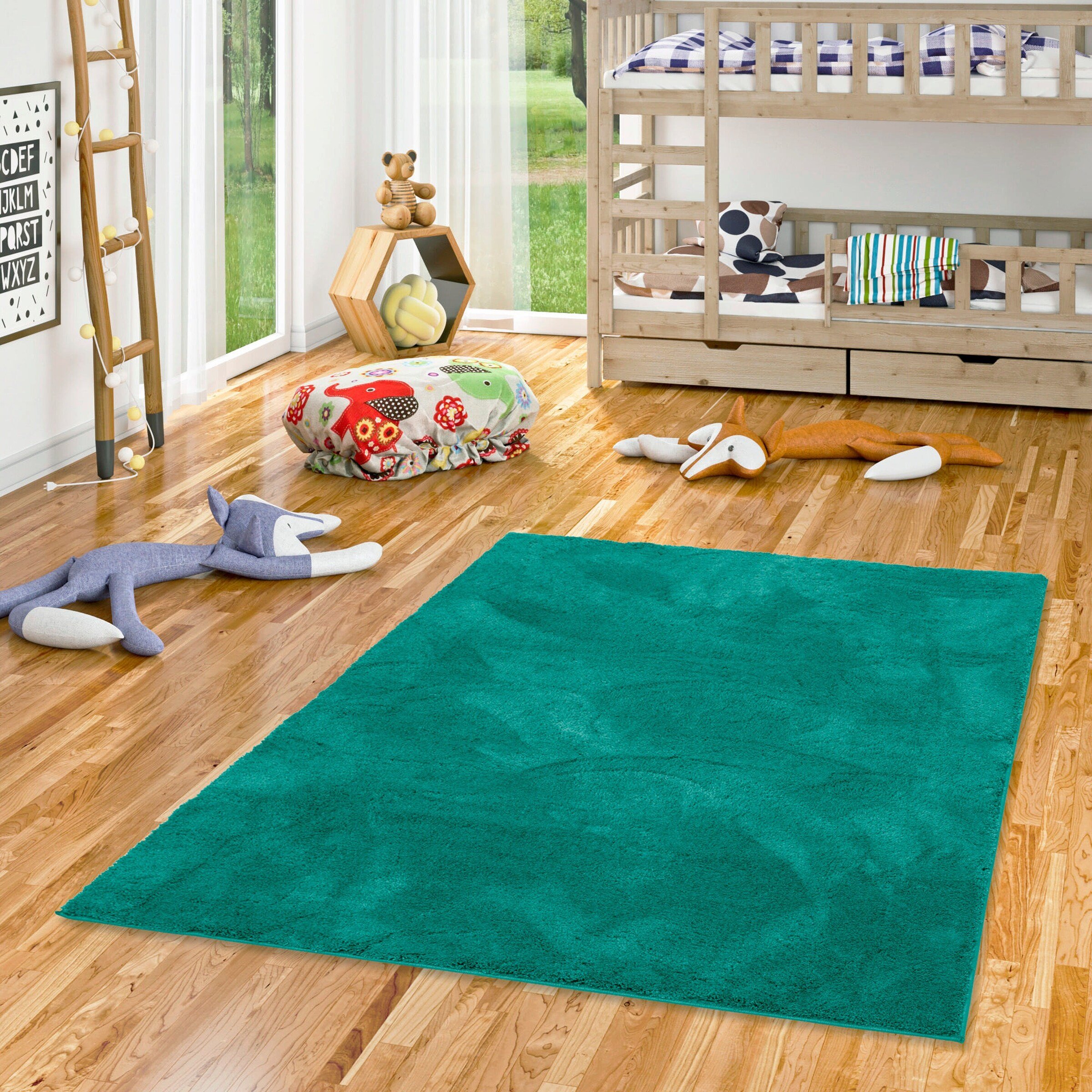 Pergamon Kinderteppich Super Soft Hochflor Silky Kids