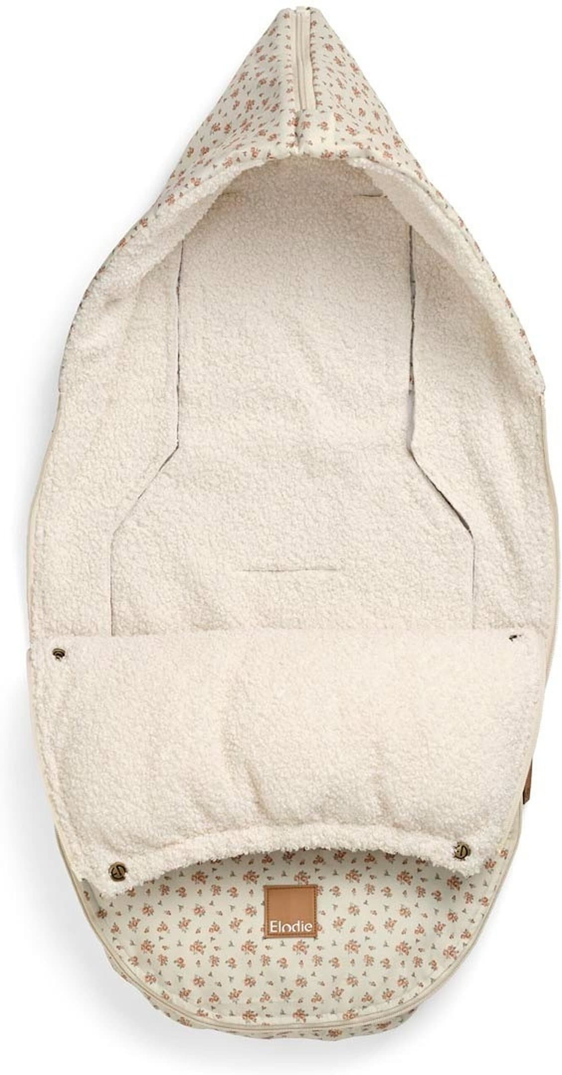 Elodie Fußsack für Babyschale - Autumn Rose beige
