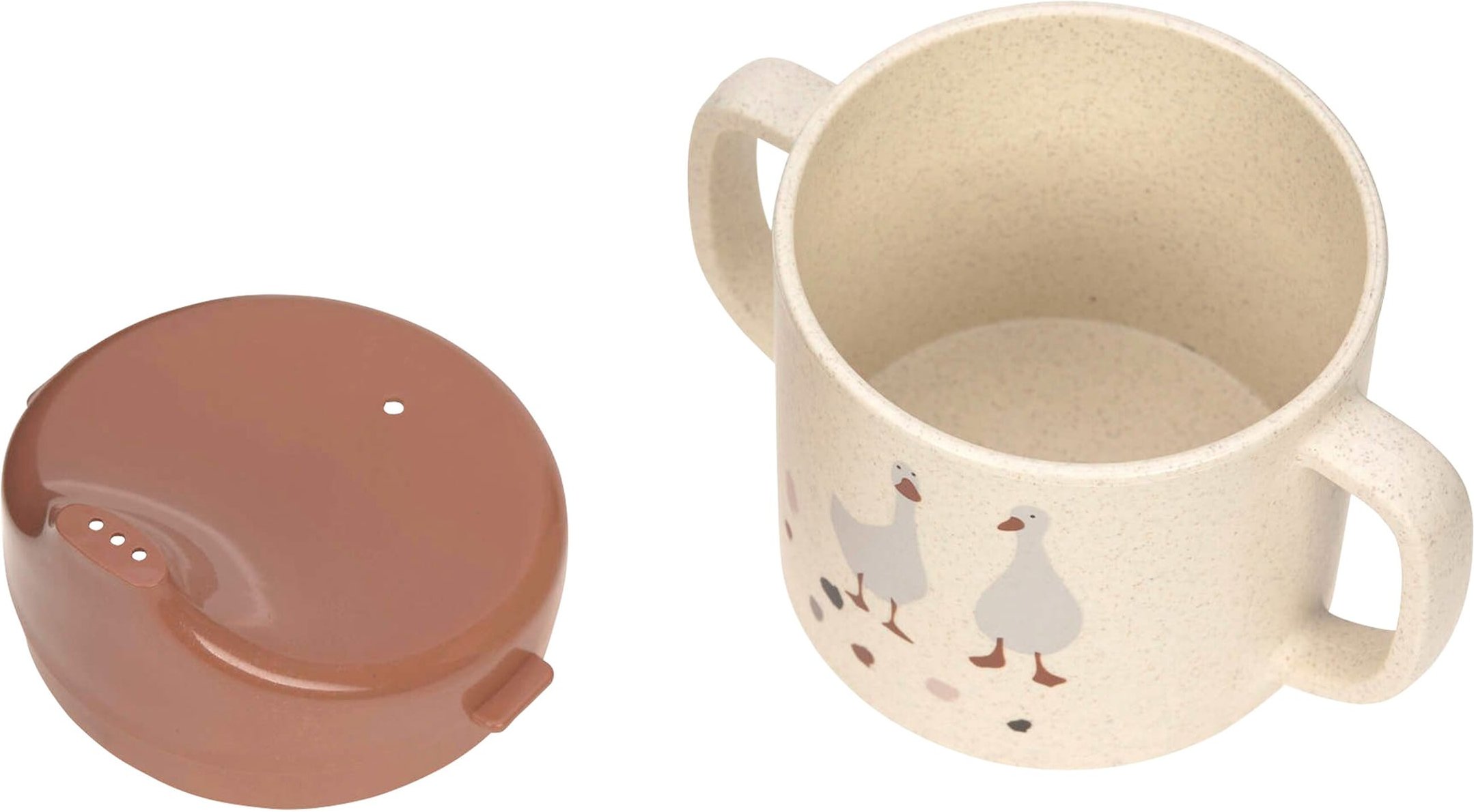 Lässig Trinklernbecher mit Henkel mit Zellulose