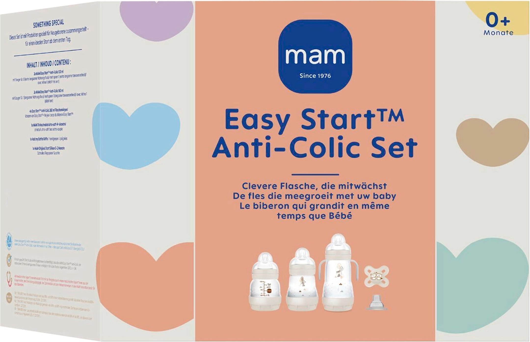 Mam 10-tlg. Easy Start Starter Set S, ab 0M