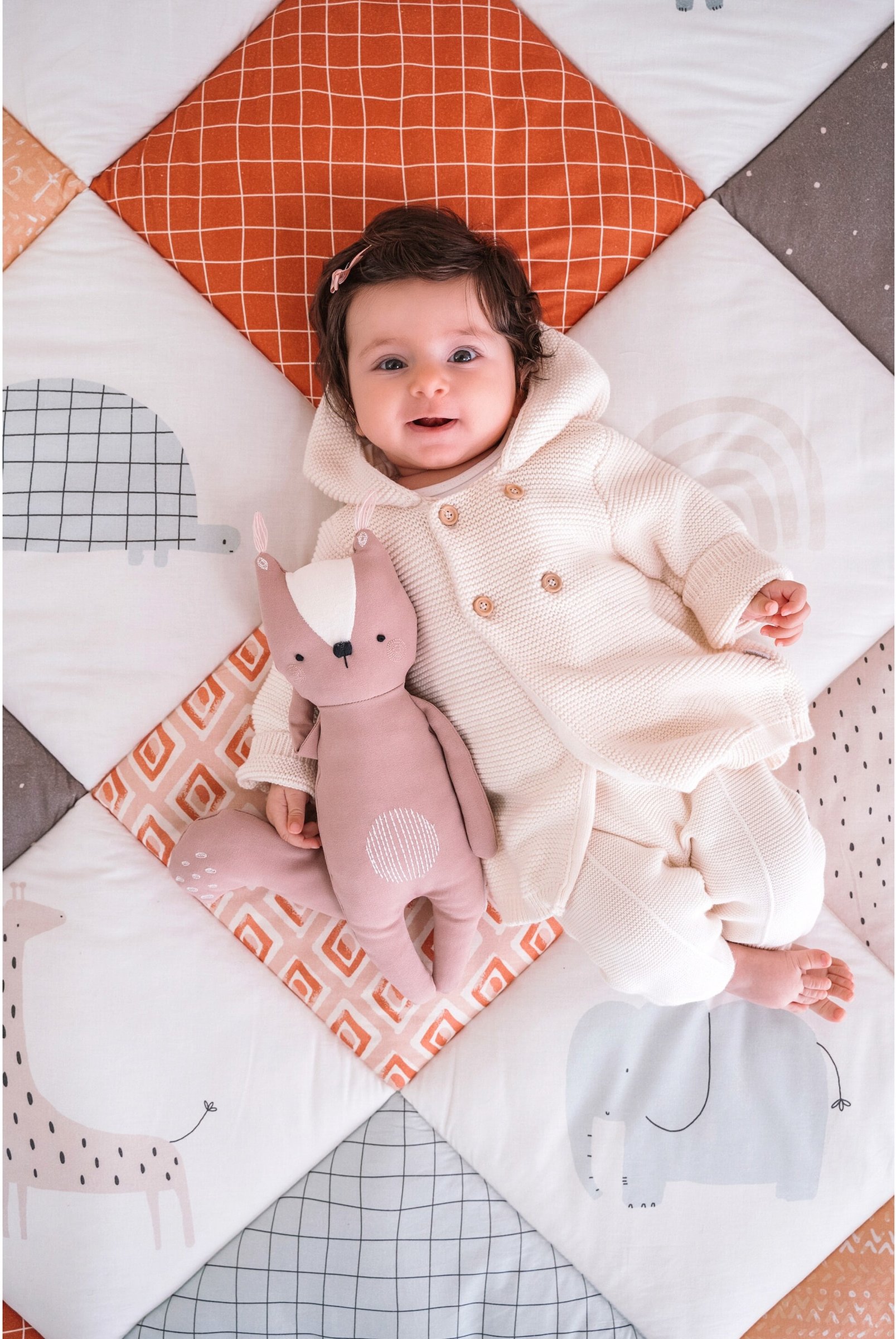 Julius Zöllner Krabbeldecke Organic Cotton 95x135 cm