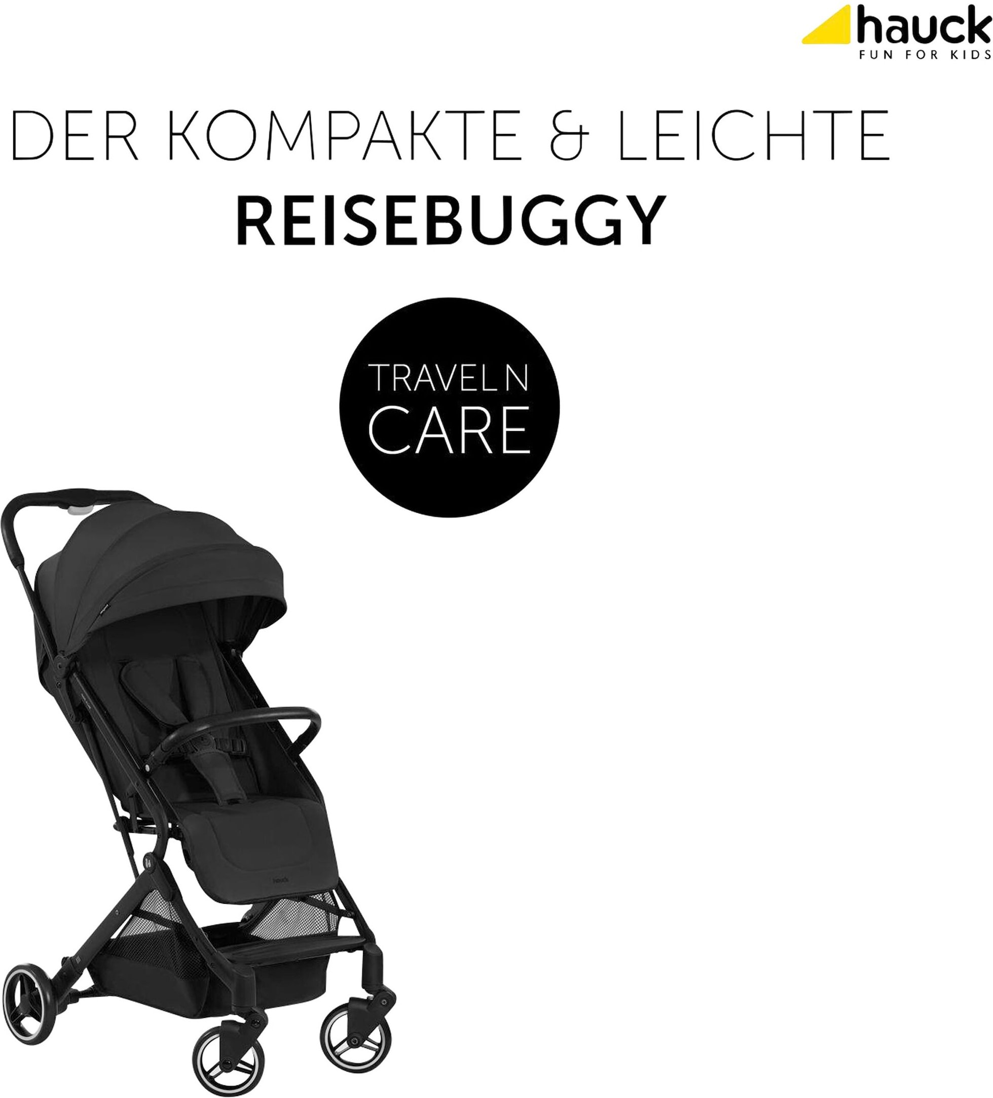 Hauck Buggy TravelNCare schwarz