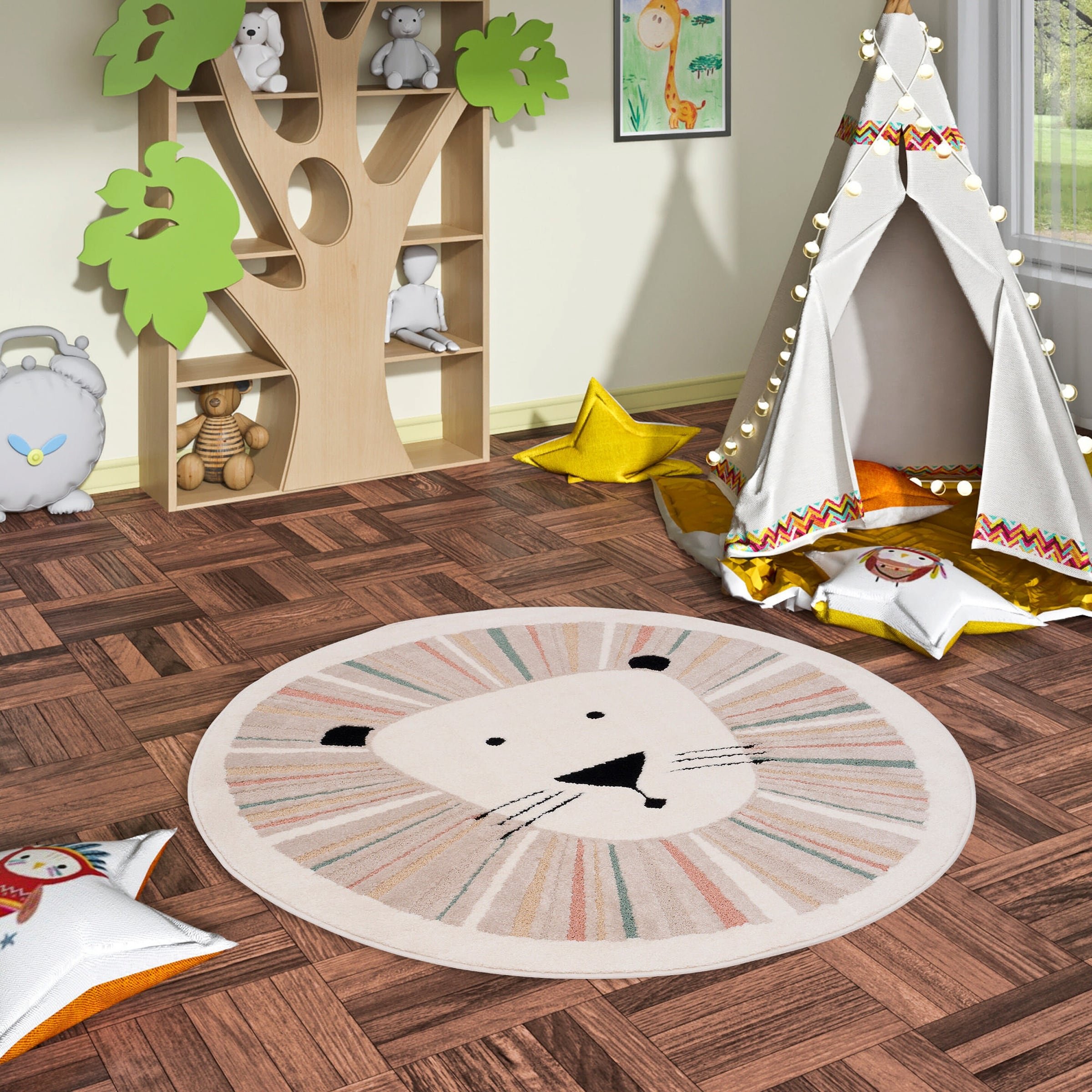 Pergamon Kinder Teppich Happy Kids