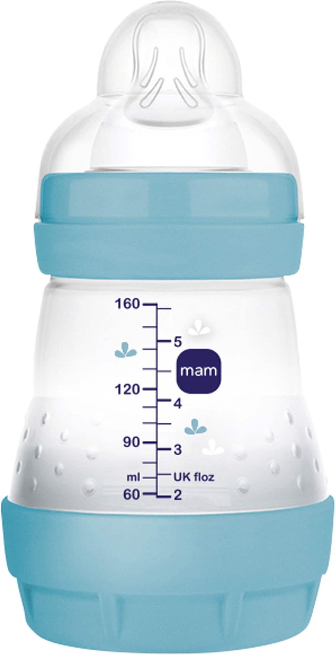 Mam Babyflasche Easy Start matt, Anti-Kolik, 160 ml, ab 0M