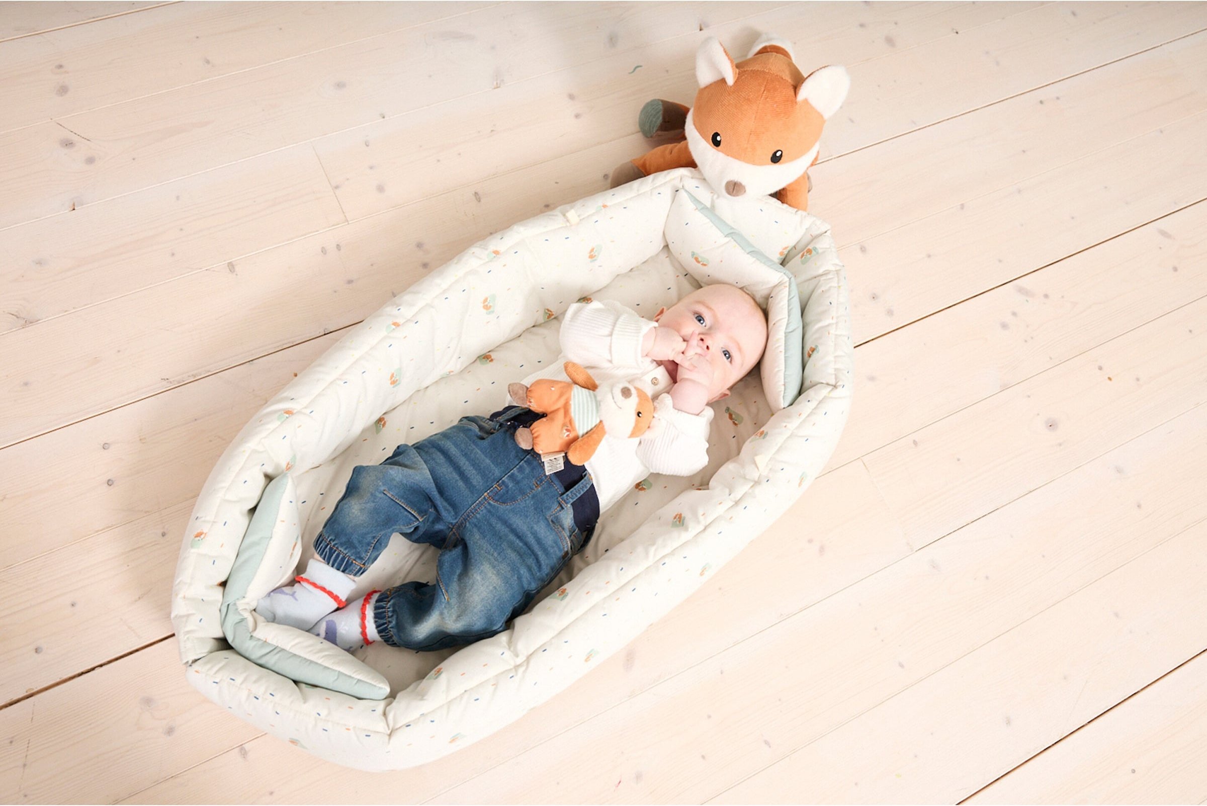 Sterntaler Safari Kuschelnest 50x70 cm