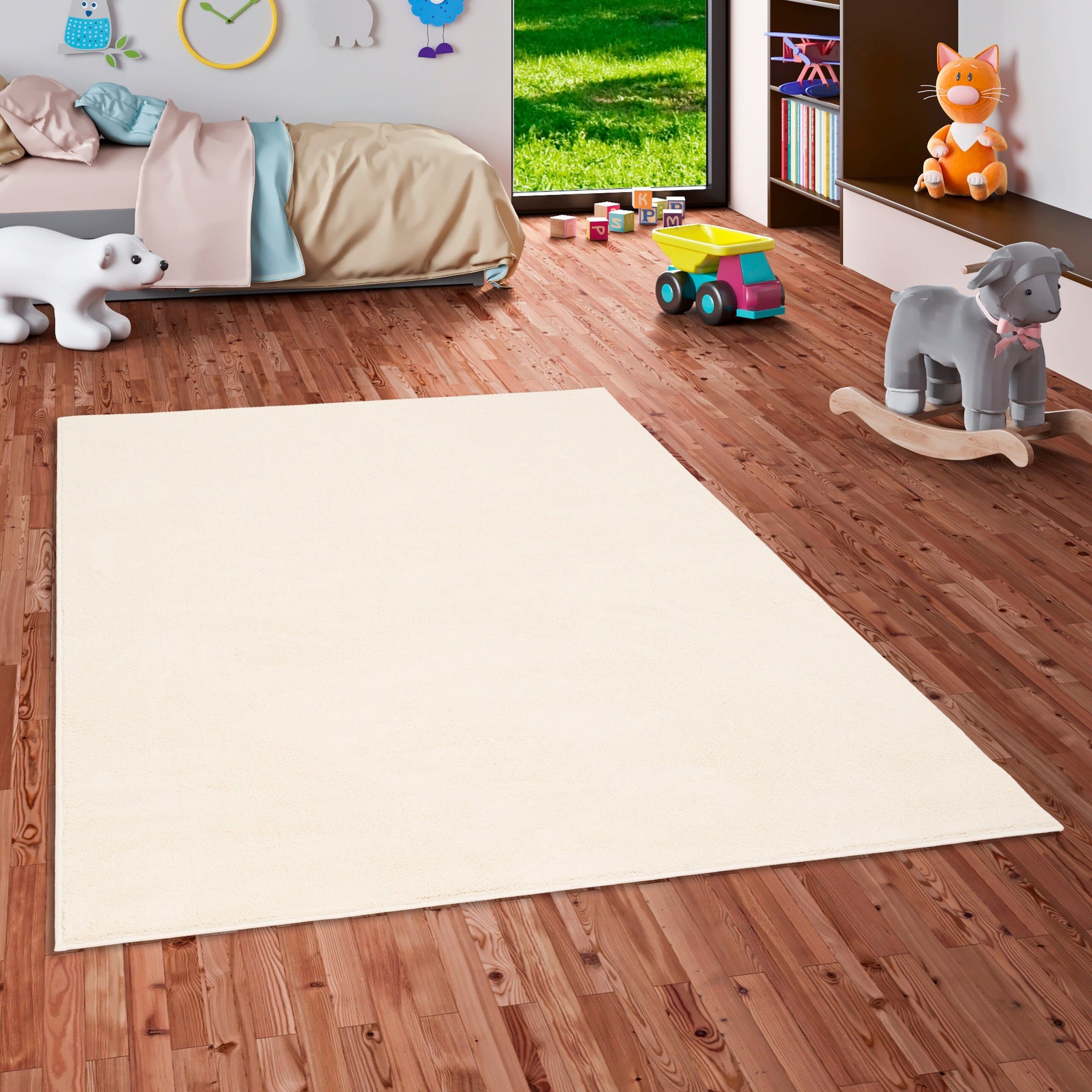 Pergamon Hochflor Langflor Teppich Super Soft Melia Kids