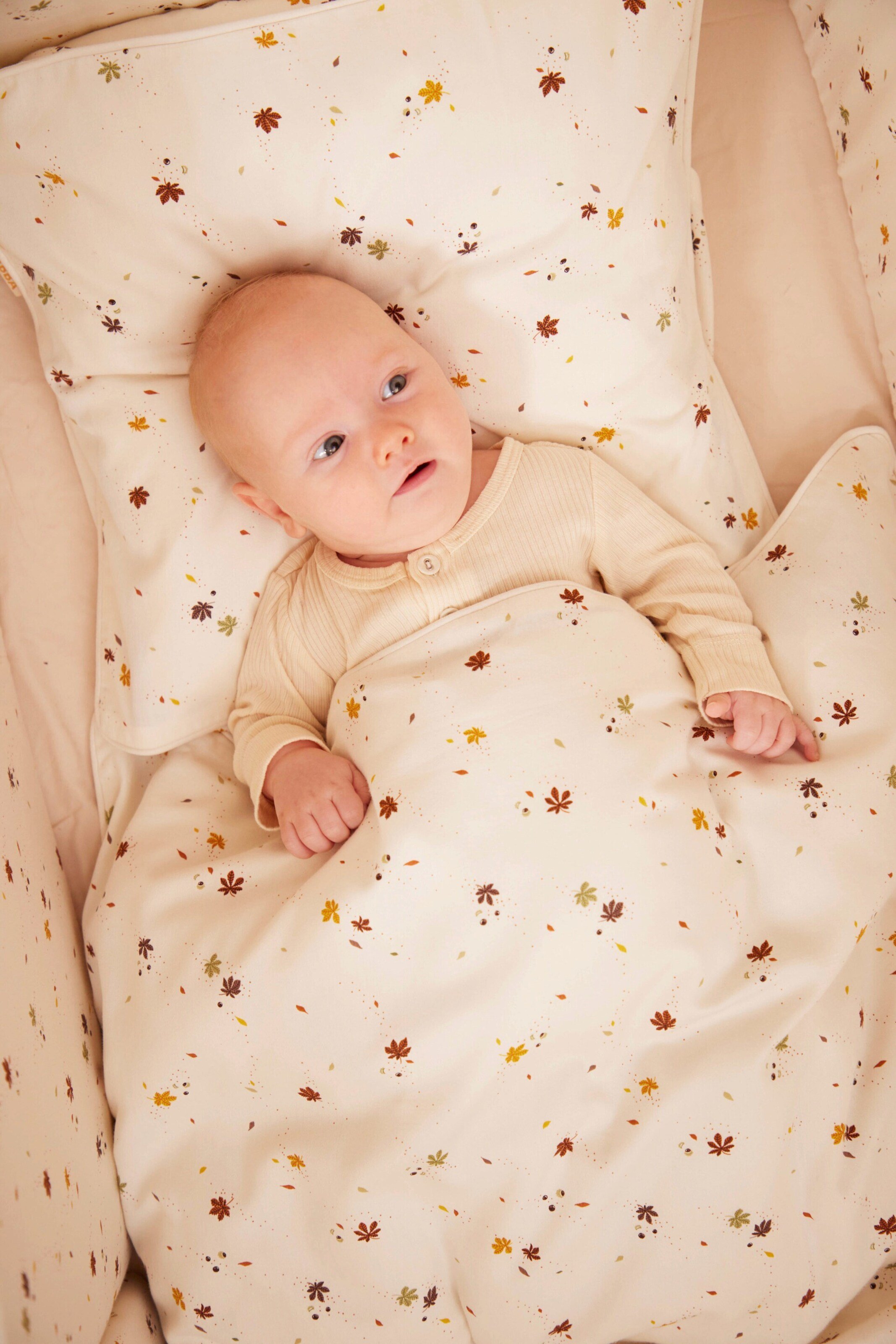 Filibabba Baby Bettwäsche GOTS (70x100 cm) - Chestnuts