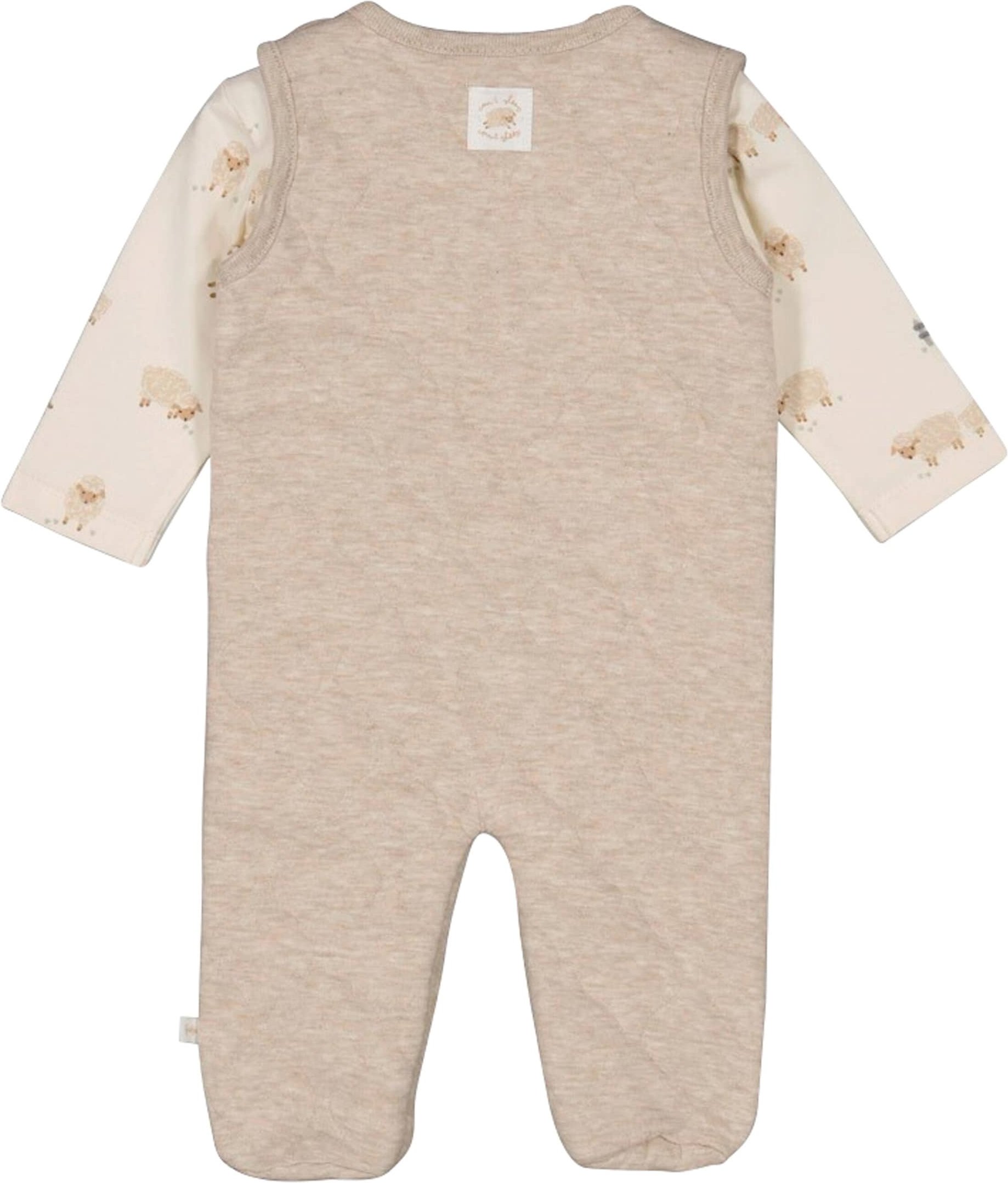 Feetje Strampler-Set Schafe gequiltet