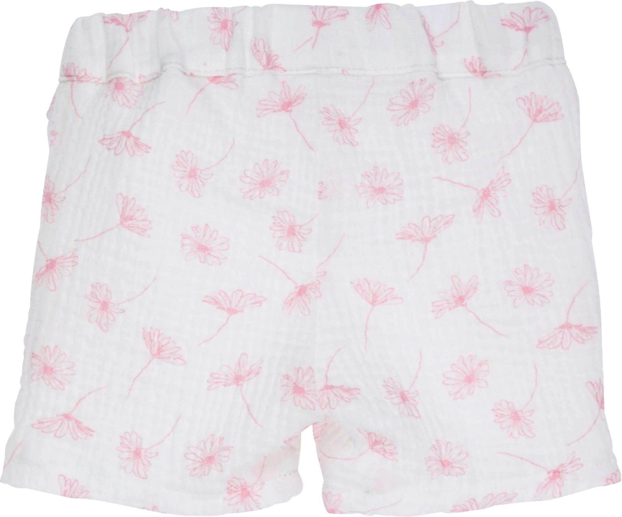 Gymp Musselin-Shorts Blumen