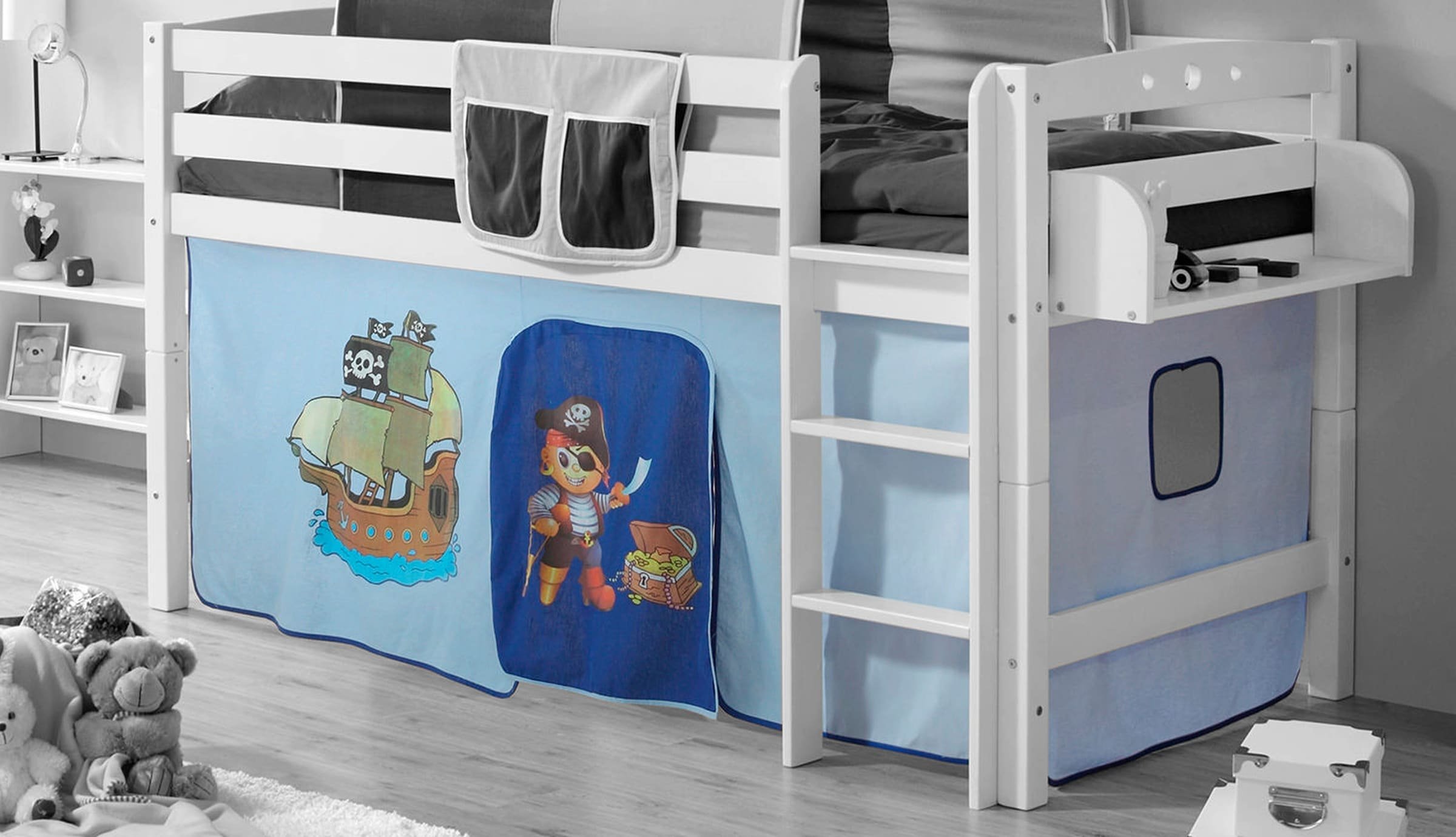 Ticaa Motiv Vorhangstoffe für Hochbetten