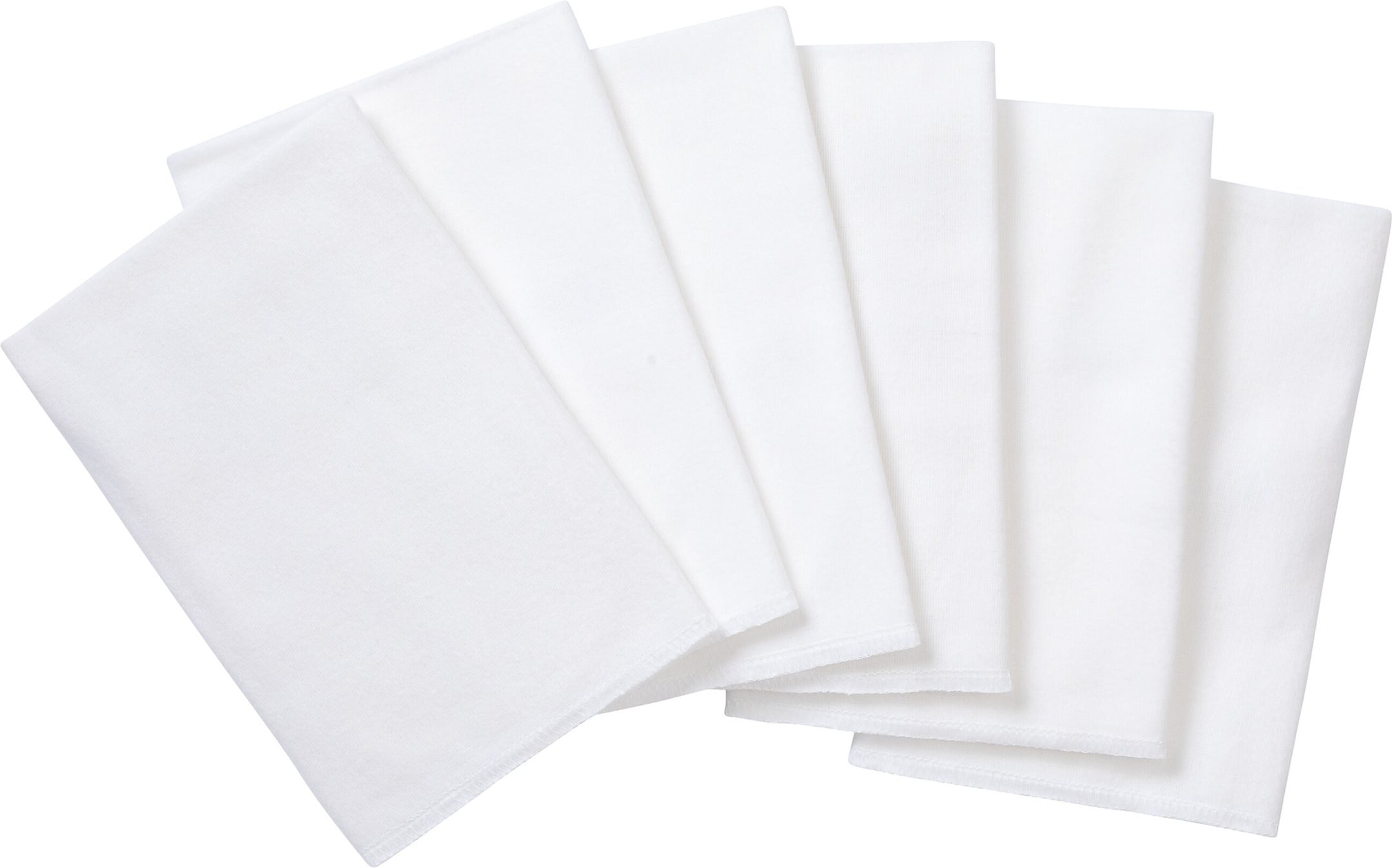 Bornino Lieblinge 6er-Pack Flanelltücher 40x40 cm