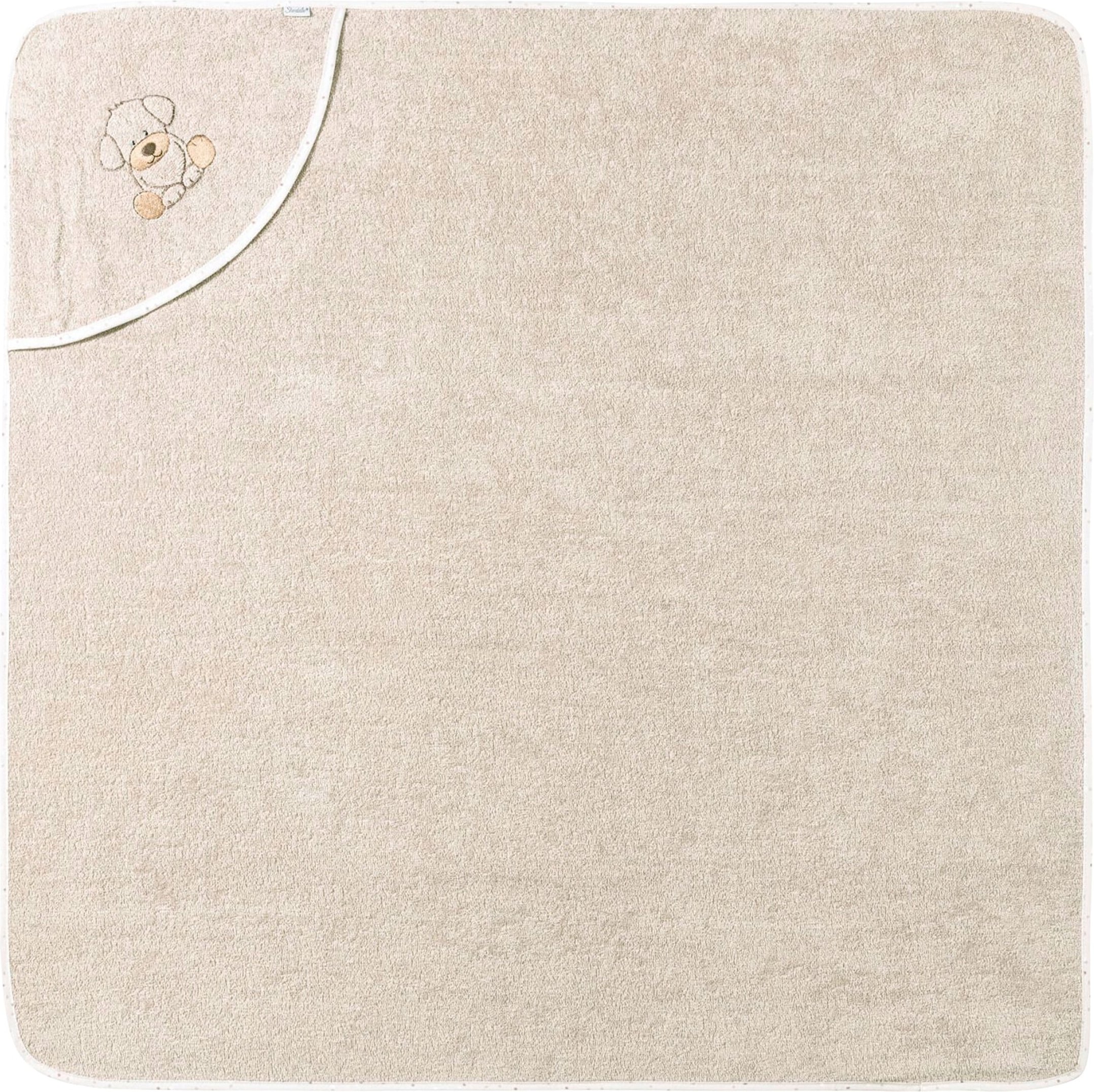 Sterntaler Kapuzenbadetuch 100x100 cm braun