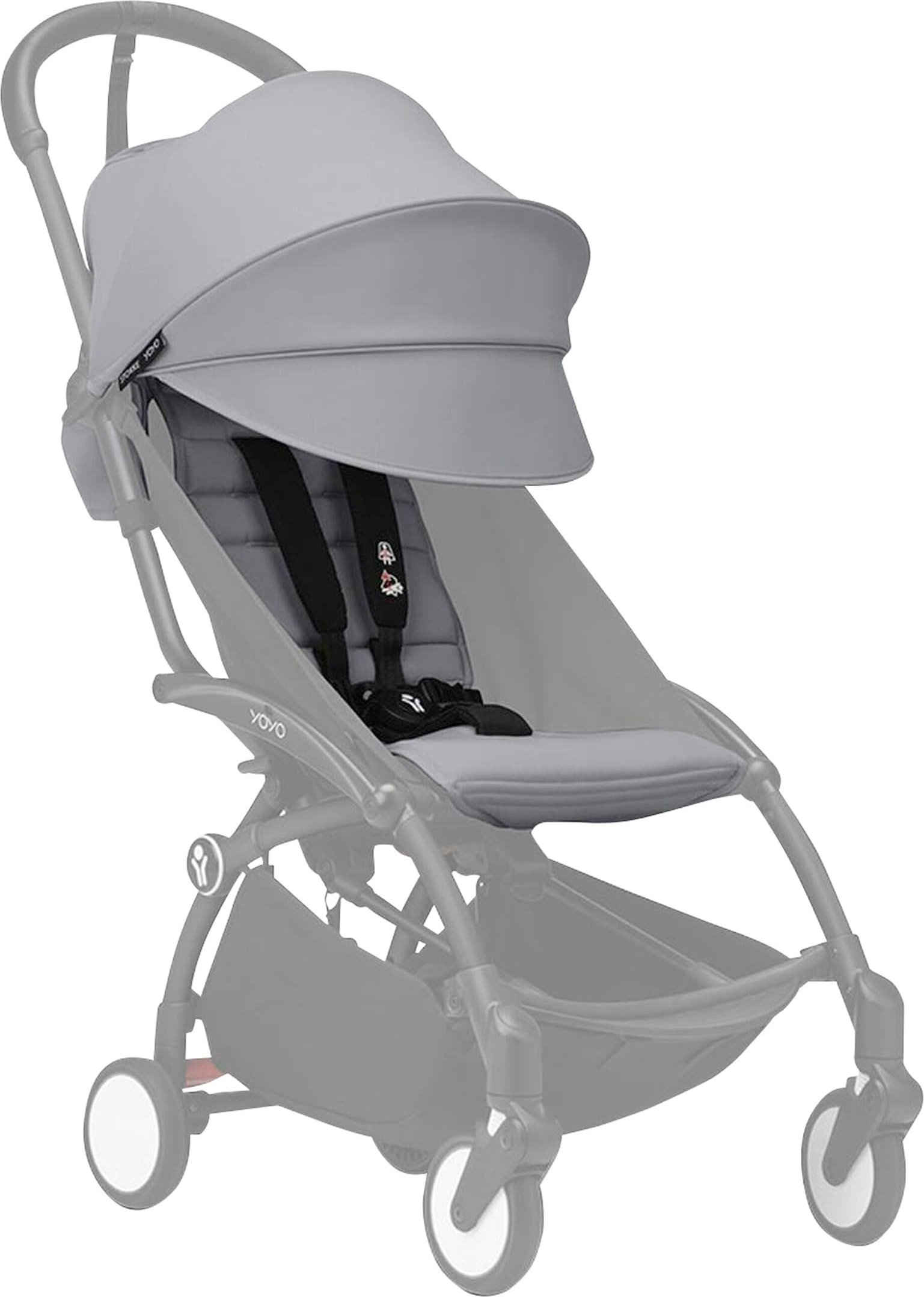 Stokke® yoyo3 Textilset 6+ grau