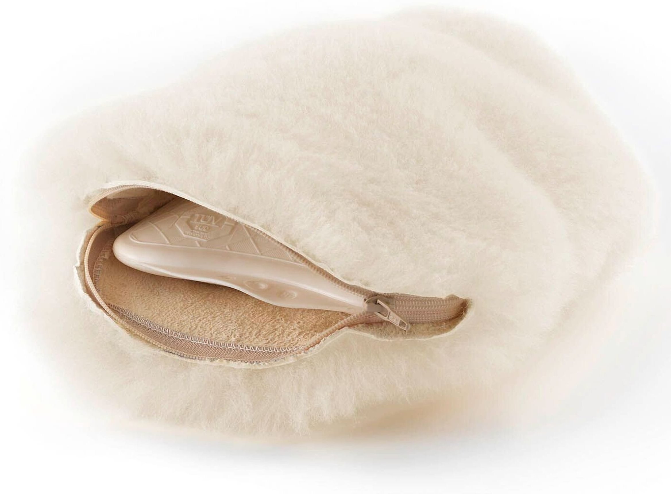 Hofbrucker Baby Wärmflasche - Merino Lammfell