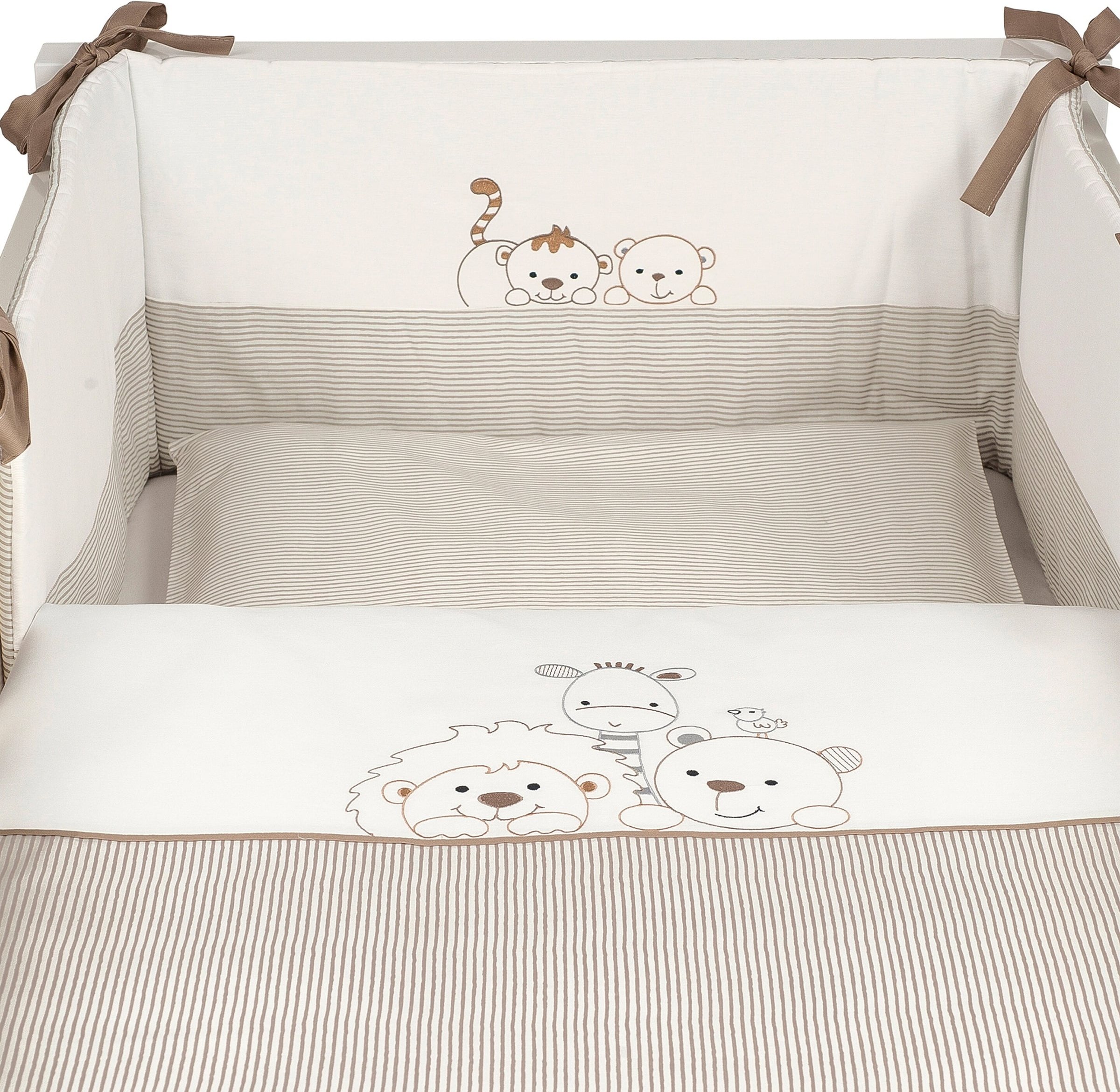 Bornino Home Bettwäscheset Wild Friends 4-teilig