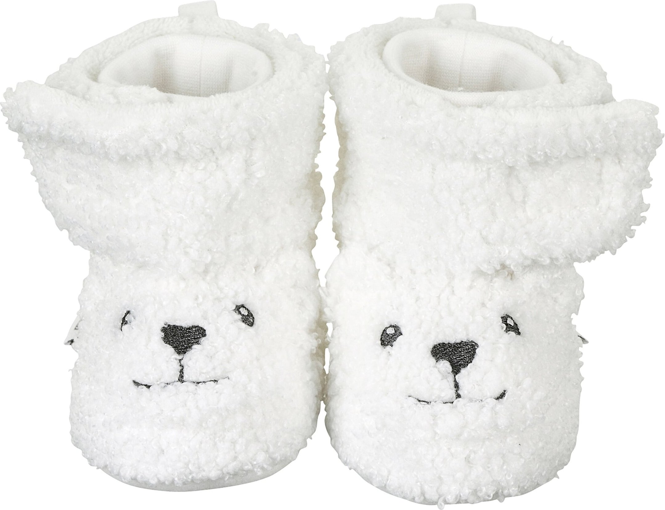 Sterntaler Plüsch-Schuhe Eisbär