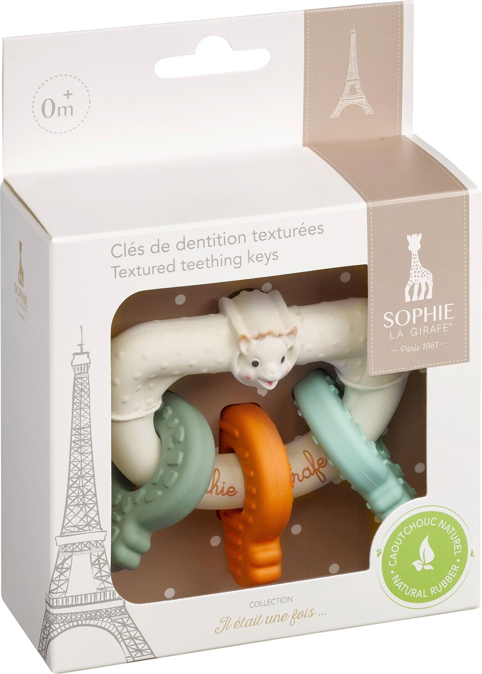 Sophie La Girafe Beißring Schlüssel