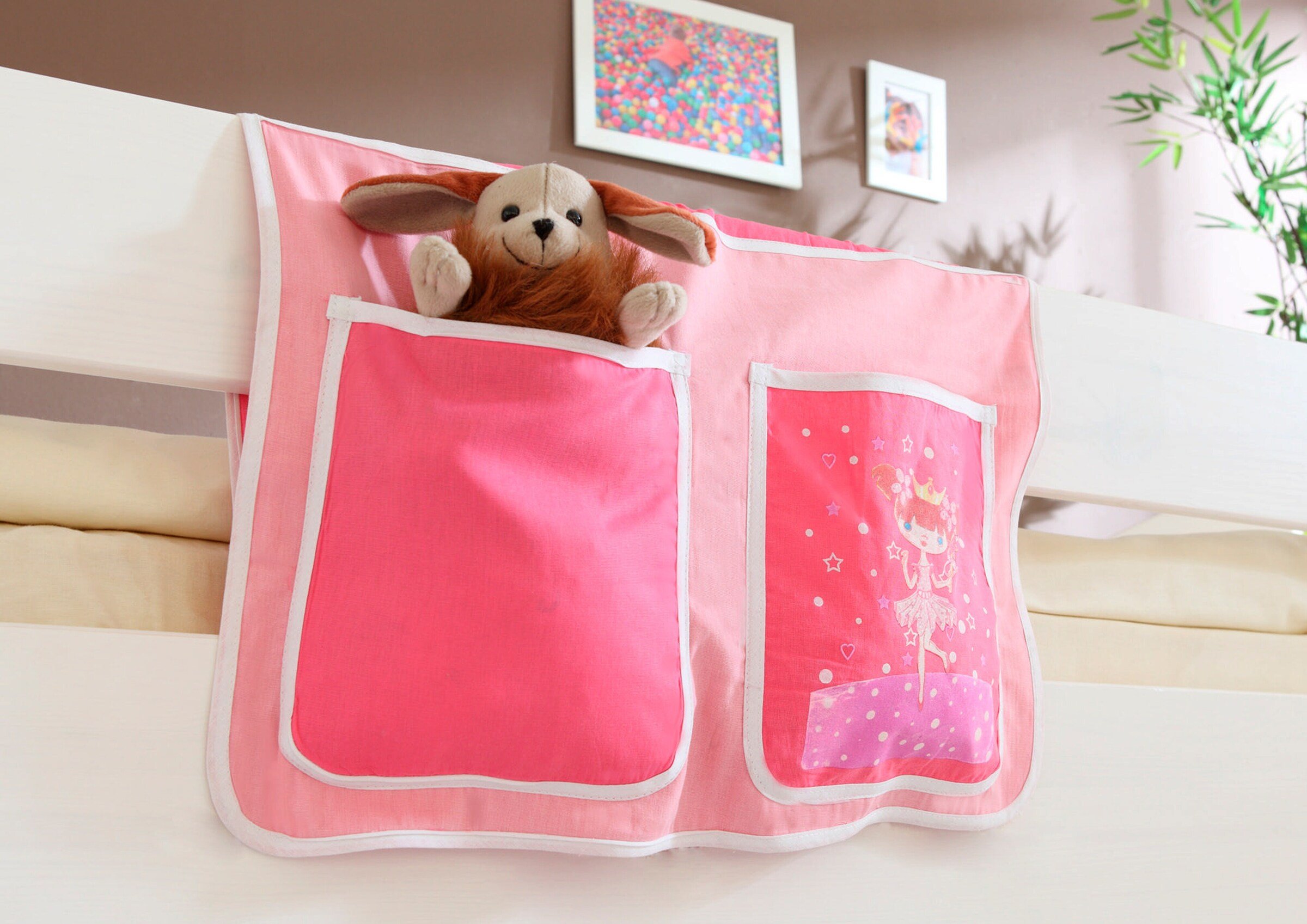 Ticaa Kinder Bett-Tasche für Hochbett und Etagenbett