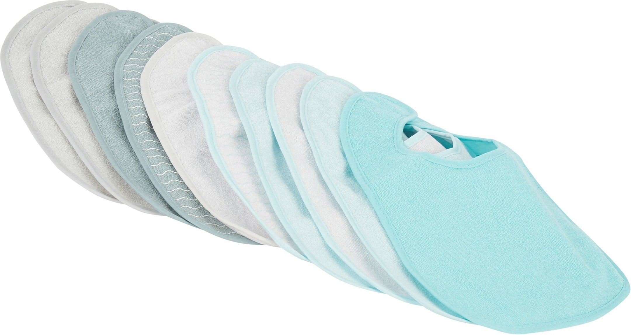 Bieco 10er-Pack Lätzchen