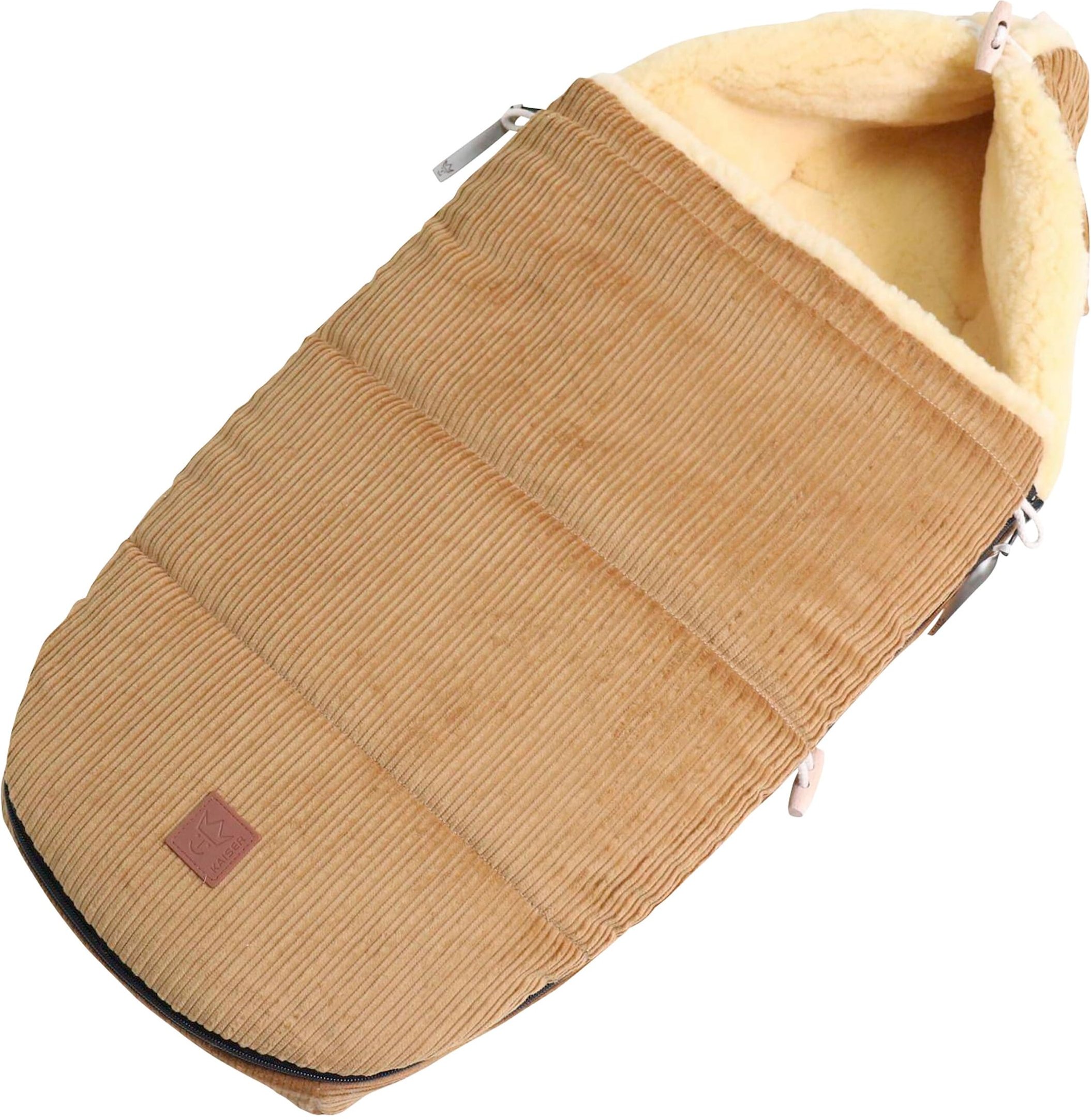 Kaiser Lammfell-Fußsack FILIA CORD für Babyschalen