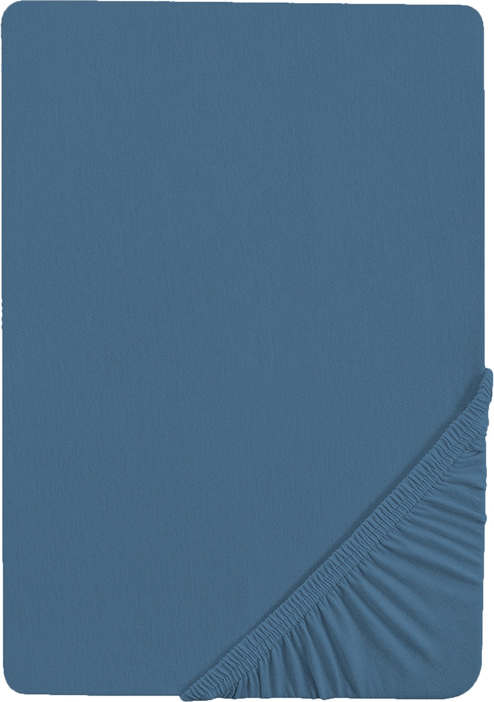 Roba Spannbettlaken Jersey, 70x140 cm und 60x120 cm 'Seashells' indigo