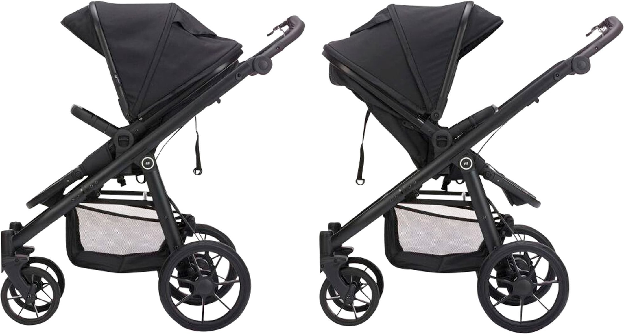 Fillikid Kinderwagen Voyager schwarz