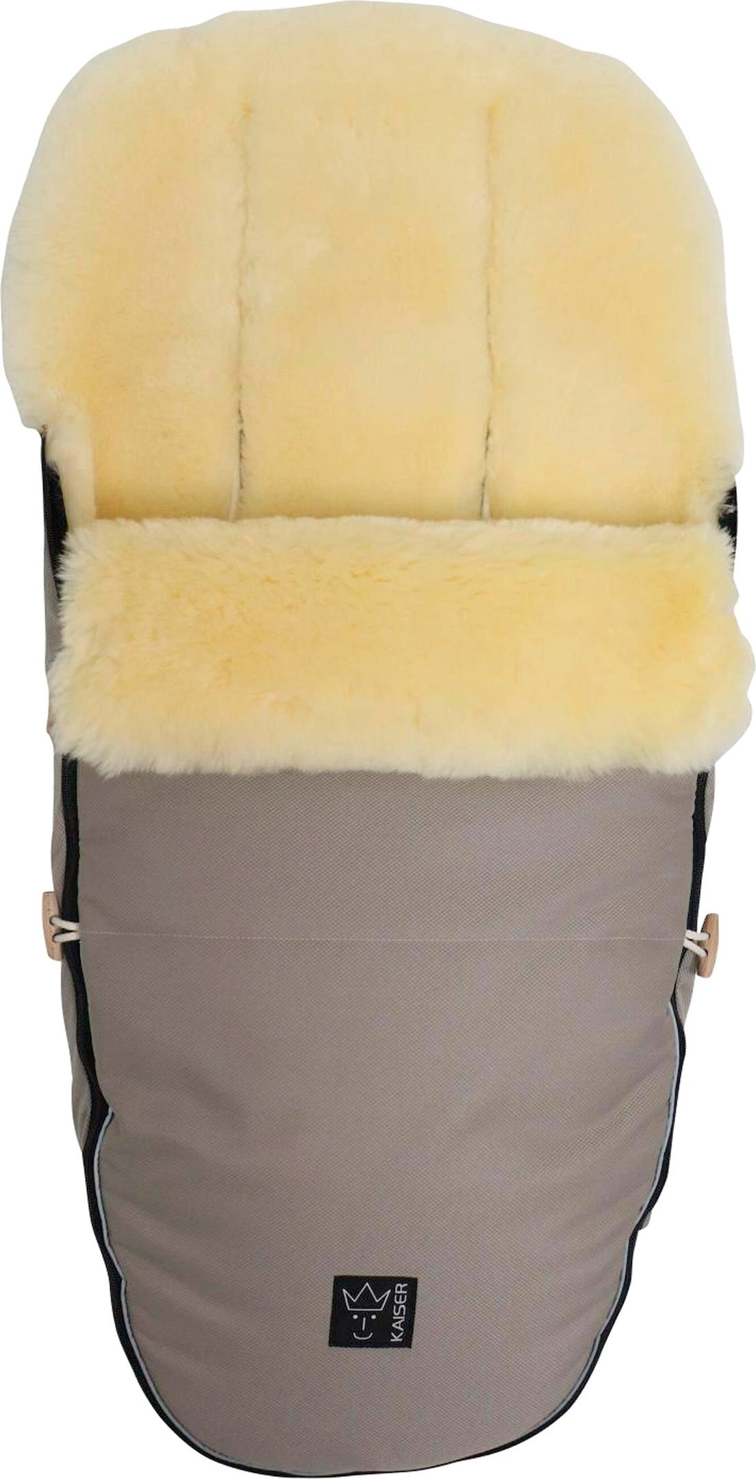 Thumbnail - Kaiser Lammfell-Fußsack LOVE THE NATURE