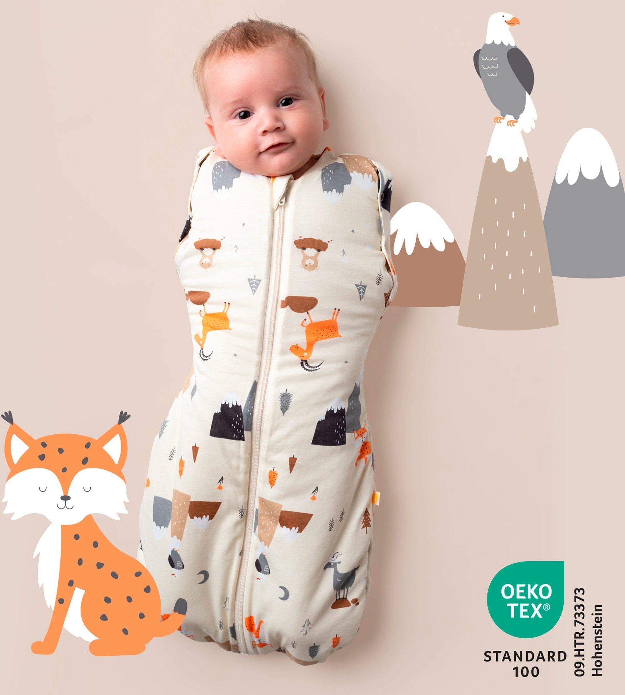 Schlummersack Schlafsack ohne Füßen 3.5 TOG