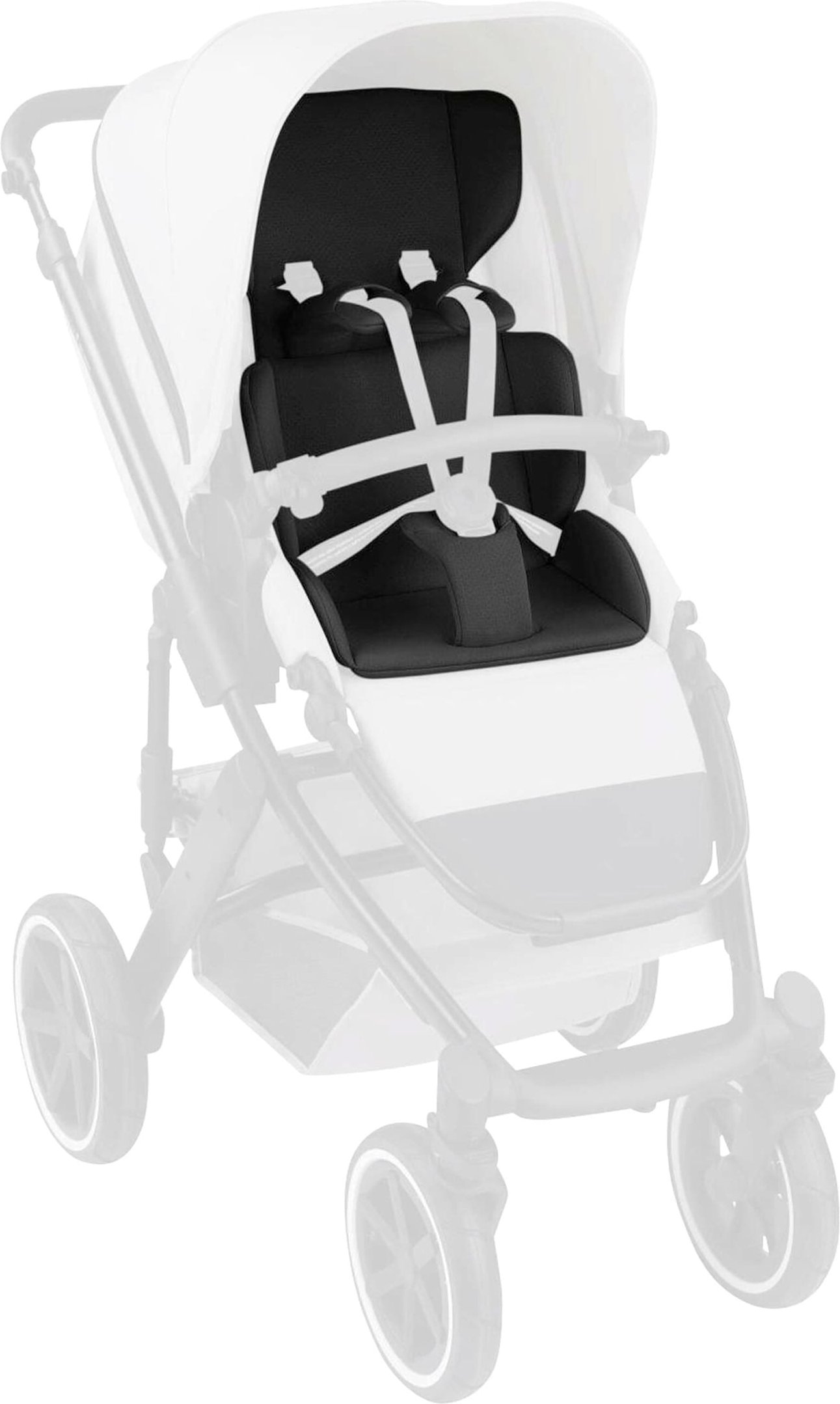 Abc Design Sitzauflage Kinderwagen schwarz