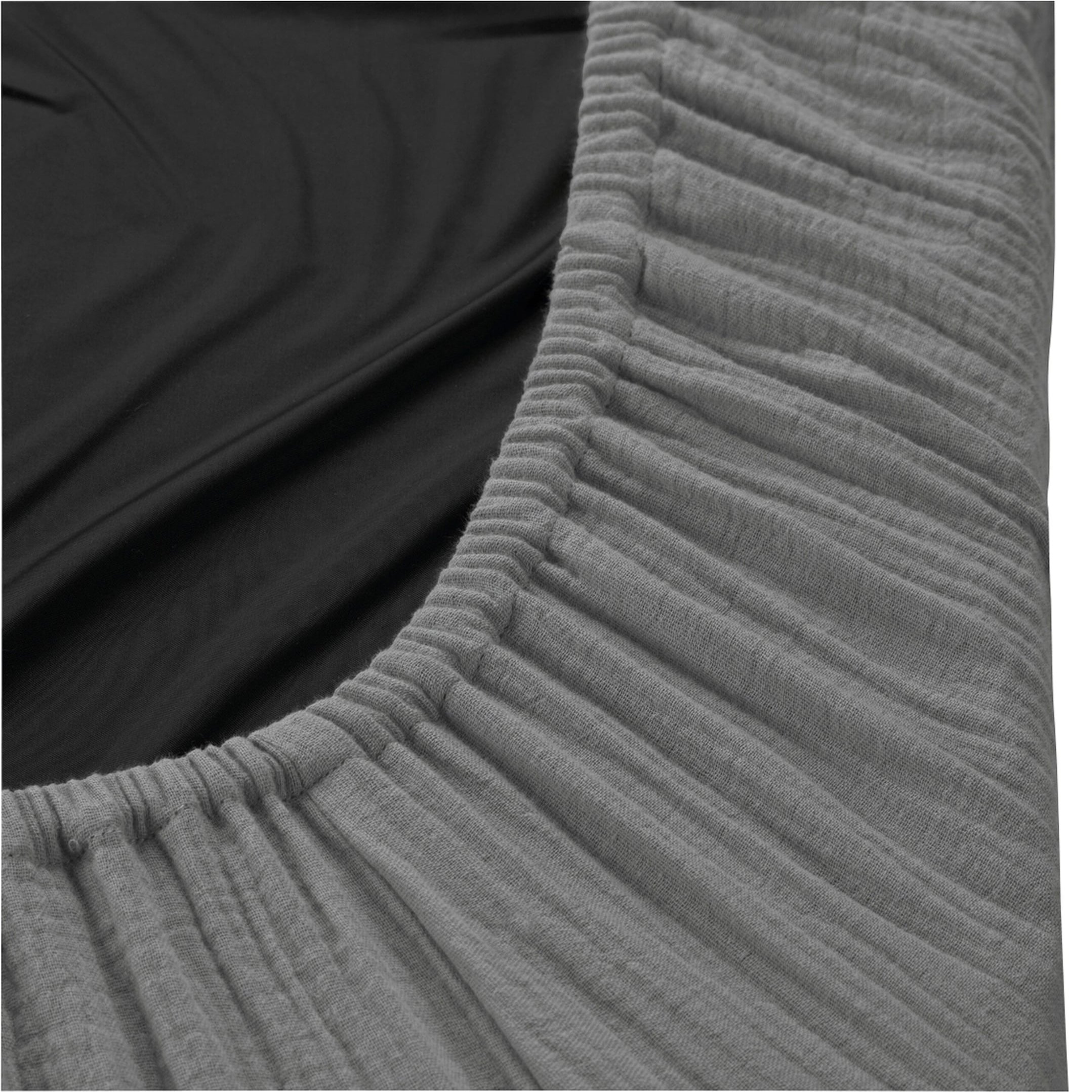 Hauck Spannbetttuch Musselin 60x120 cm für Reisebettmatratzen