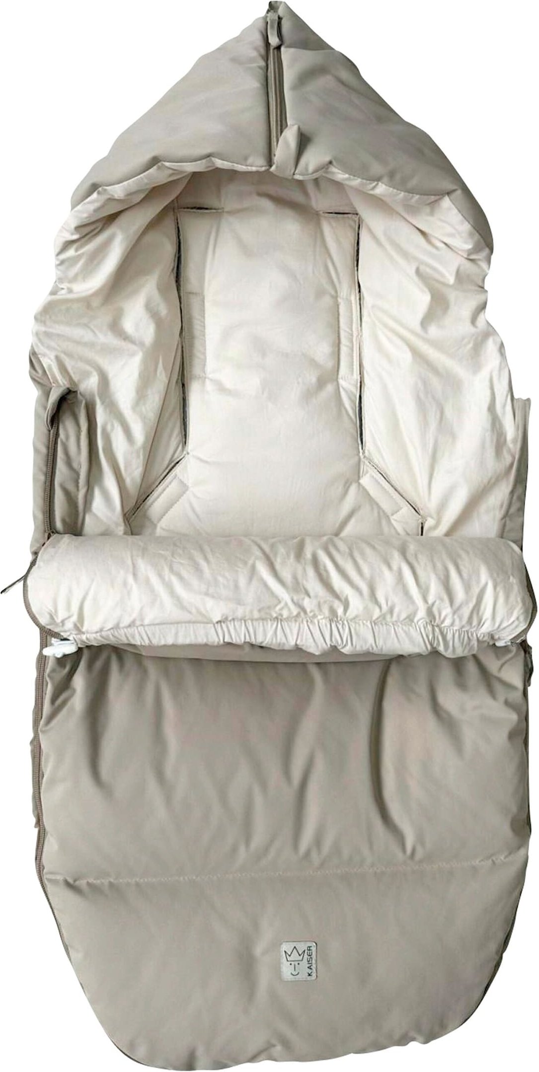 Kaiser Fußsack DOWWNY XL beige