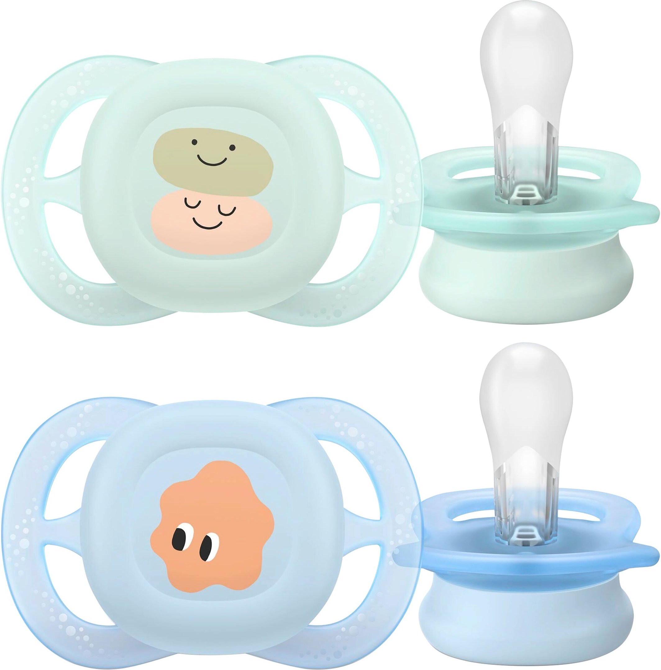 Philips Avent 2er-Pack Schnuller ultra start, 0-2M