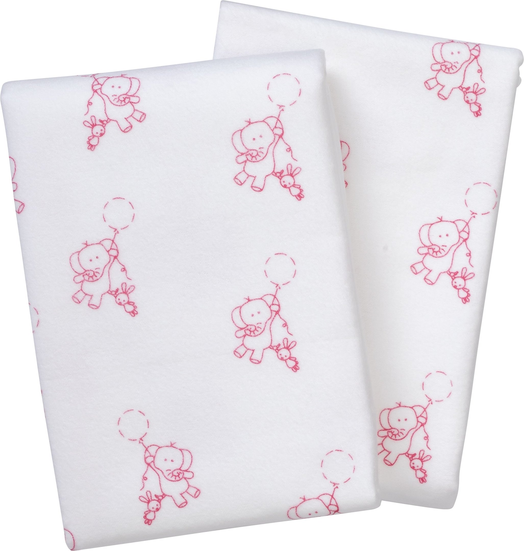 Bornino Lieblinge 2er-Pack Moltontücher 80x80 cm