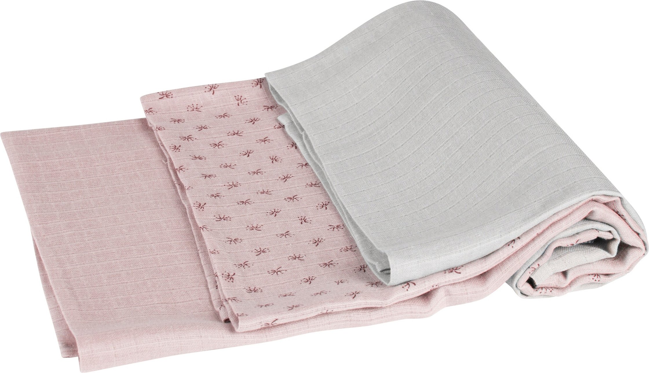 Roba 3er Set Windeln Lil Planet rosa