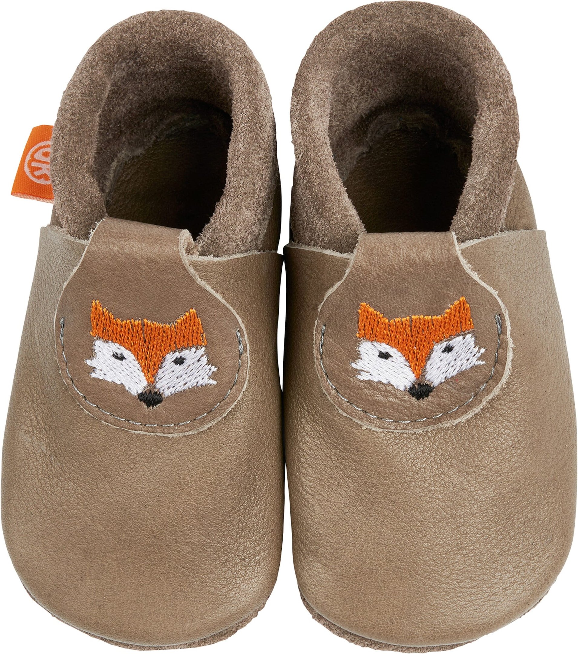 Orangenkinder Krabbel- und Hausschuhe Fuchs