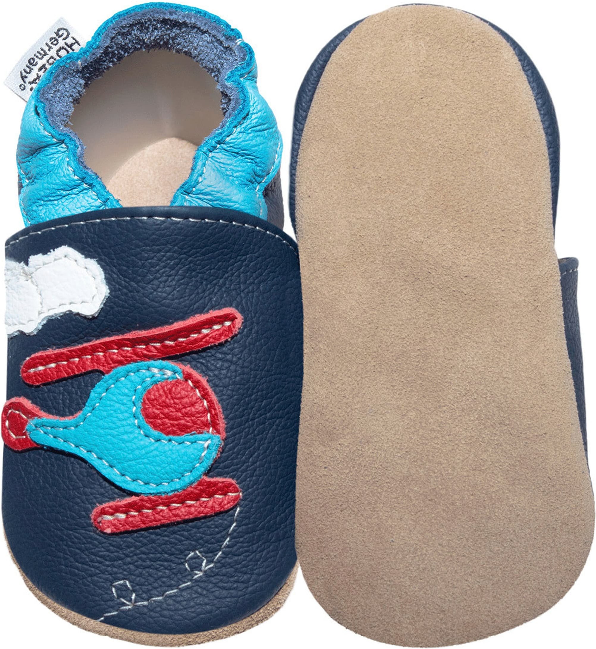 Hobea-Germany Krabbelschuhe Hubschrauber Hubi