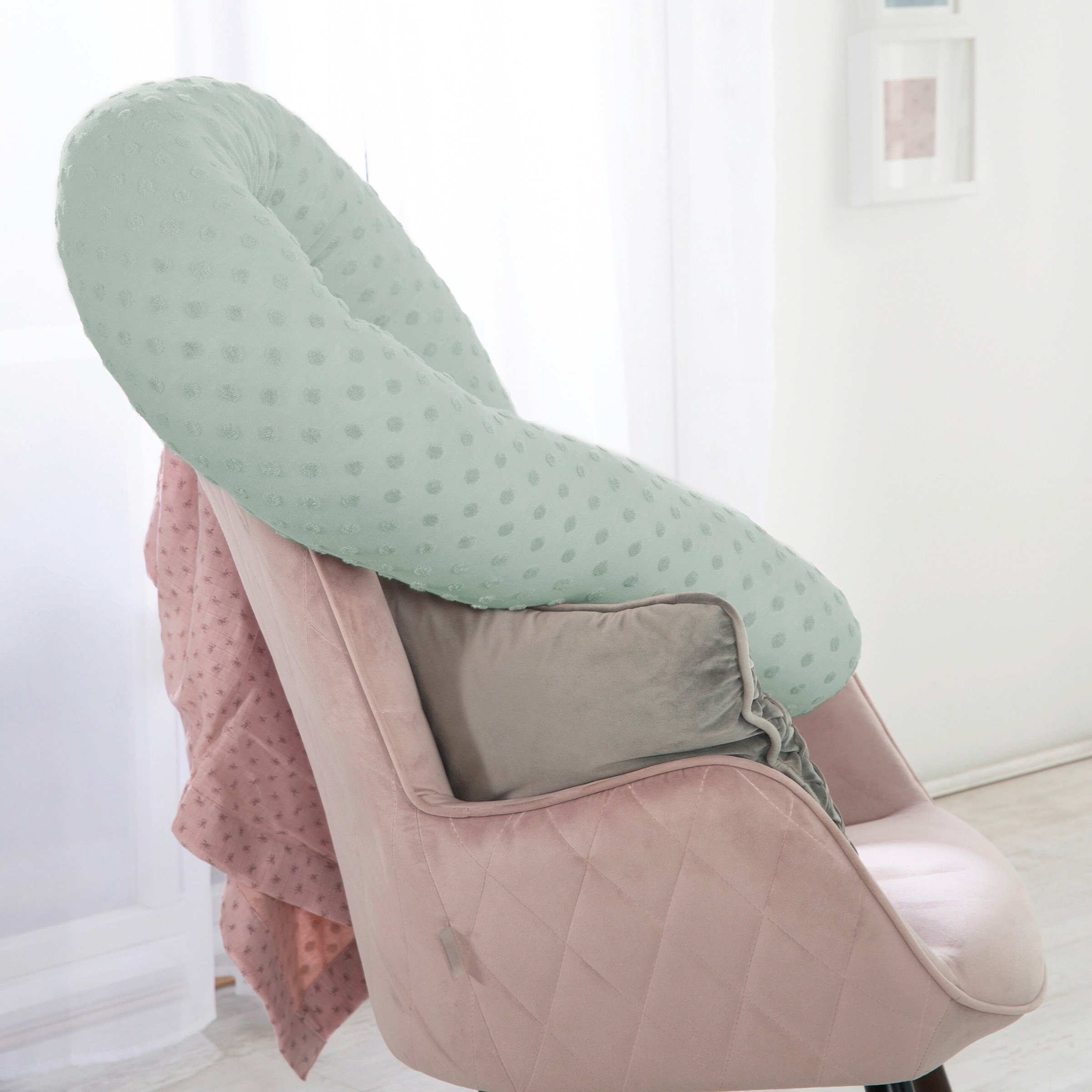 Roba Bettschlange Lil Planet frosty green